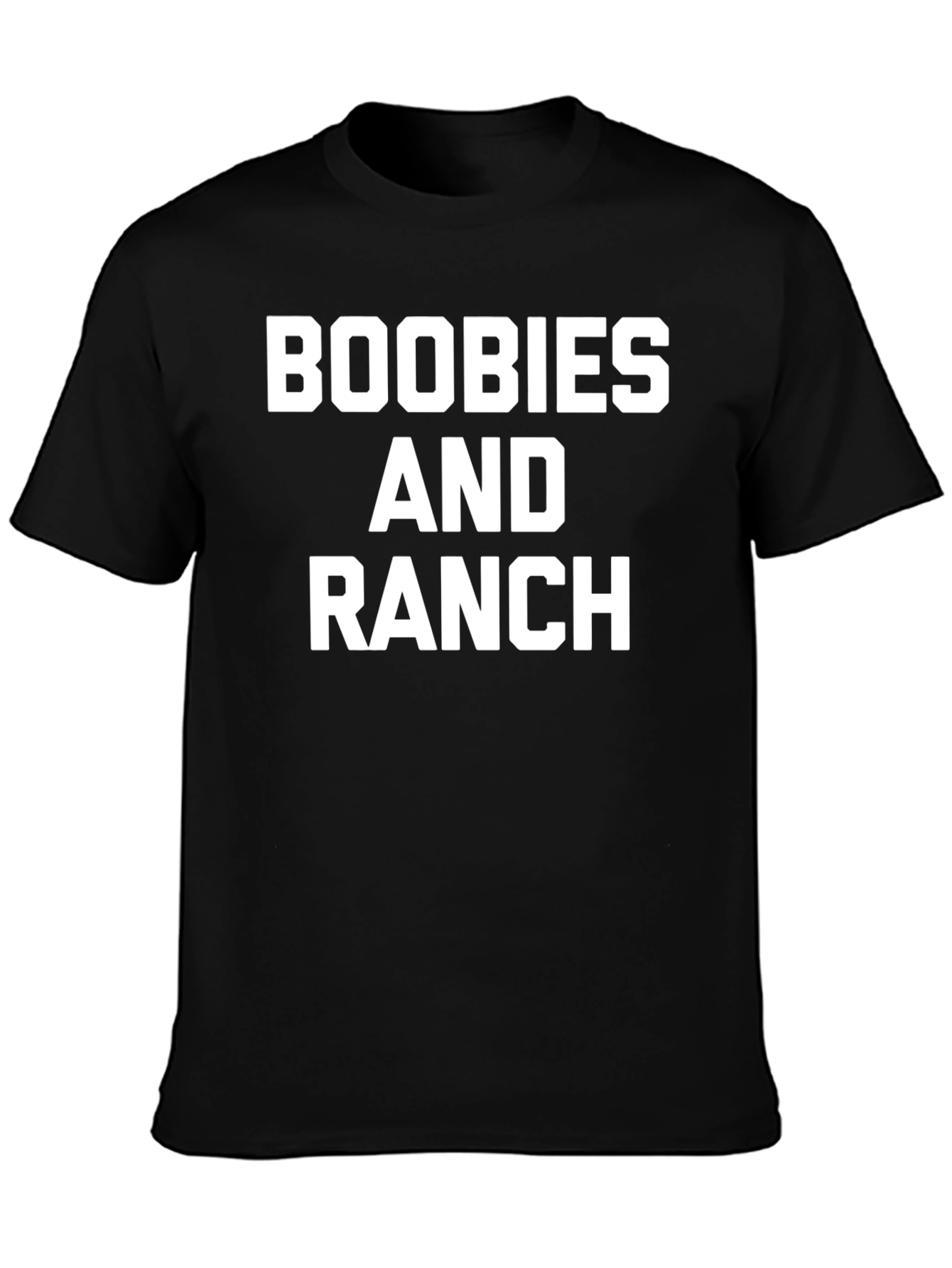 Boobies and Ranch Graphic T-Shirt