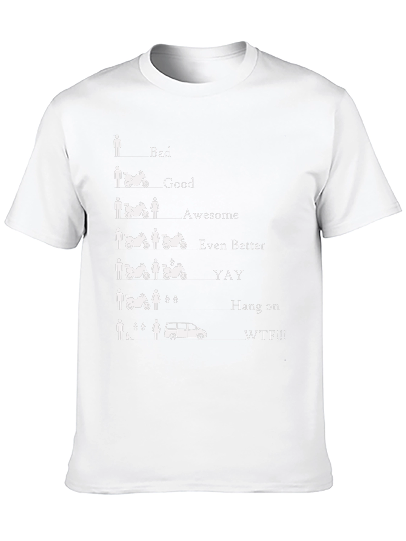 Funny Motorcycle T-Shirt - Biker Life