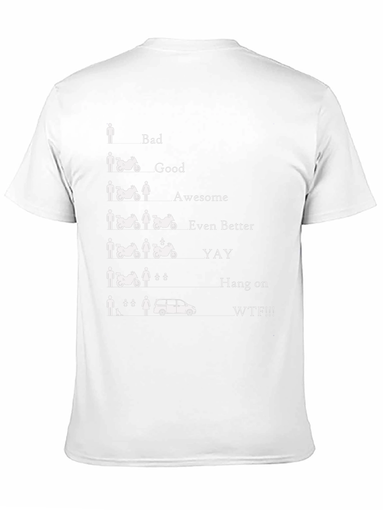 Funny Motorcycle T-Shirt - Biker Life