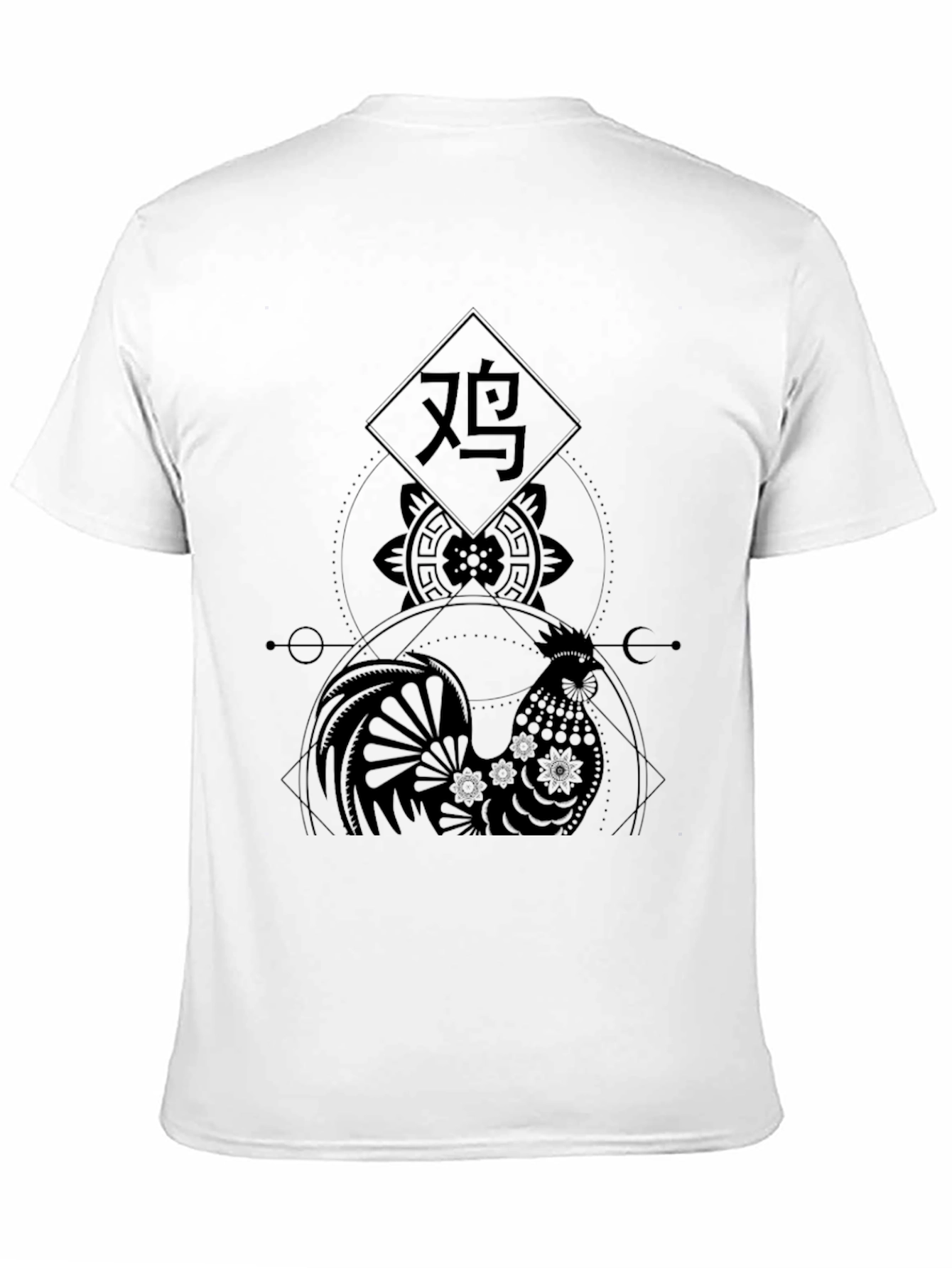 Year of the Rooster Graphic Tee - Black