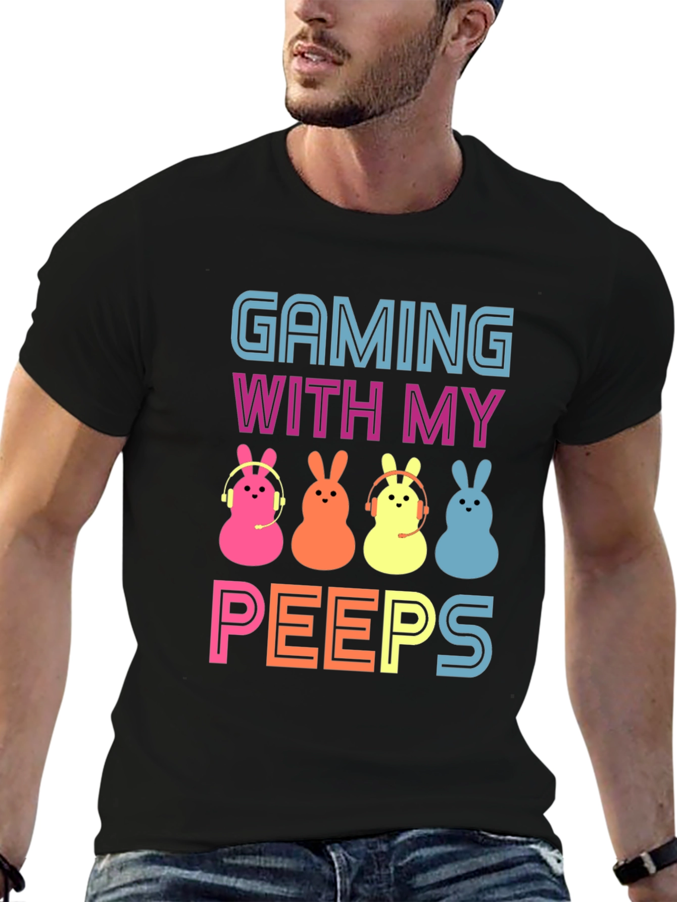 Gaming With My Peeps Easter T-Shirt