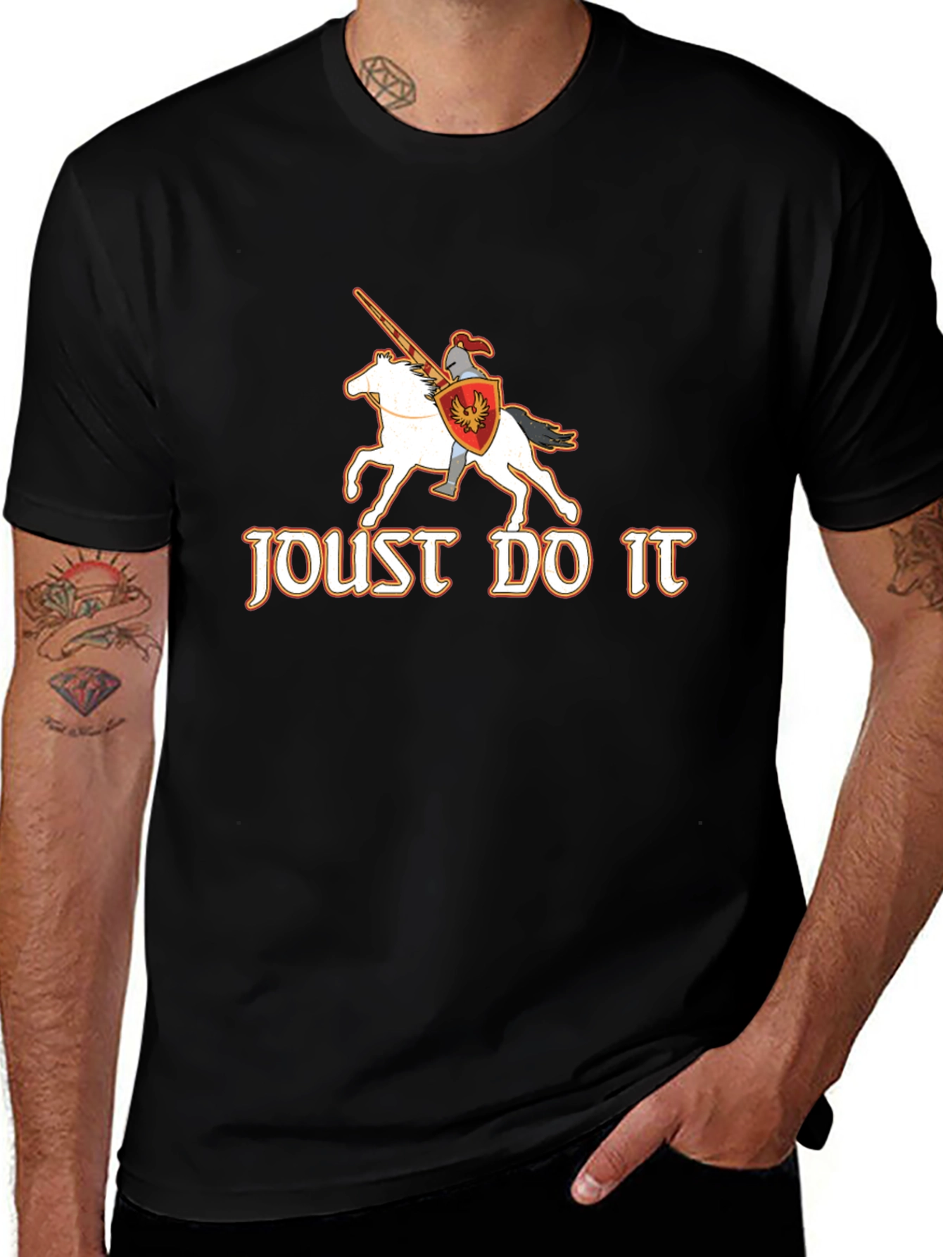 Joust Do It T-Shirt - Knight Graphic Tee