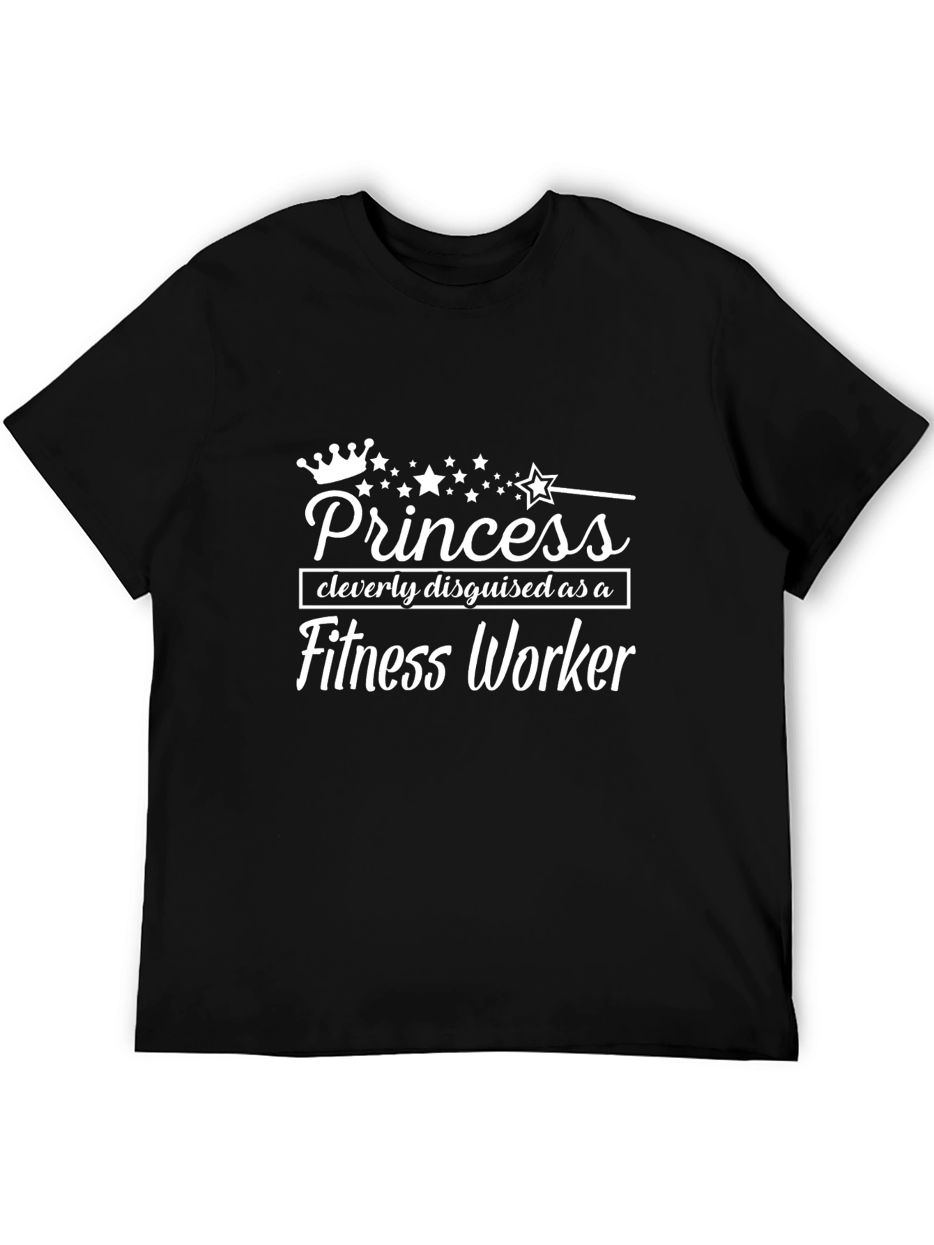 Princess Disguised as Fitness Worker T-Shirt
