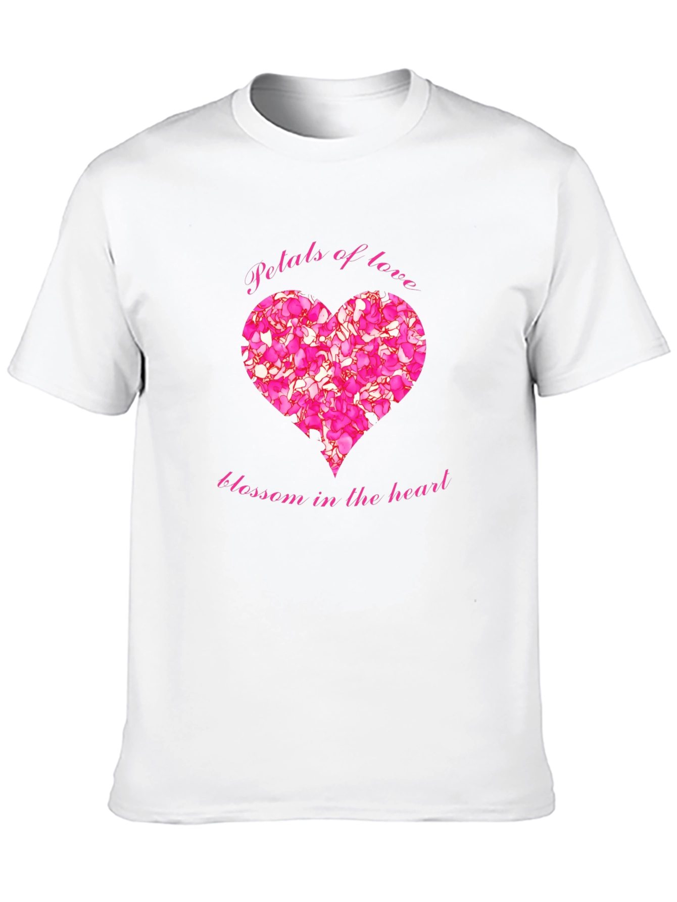 Petals of Love Blossom Heart T-Shirt