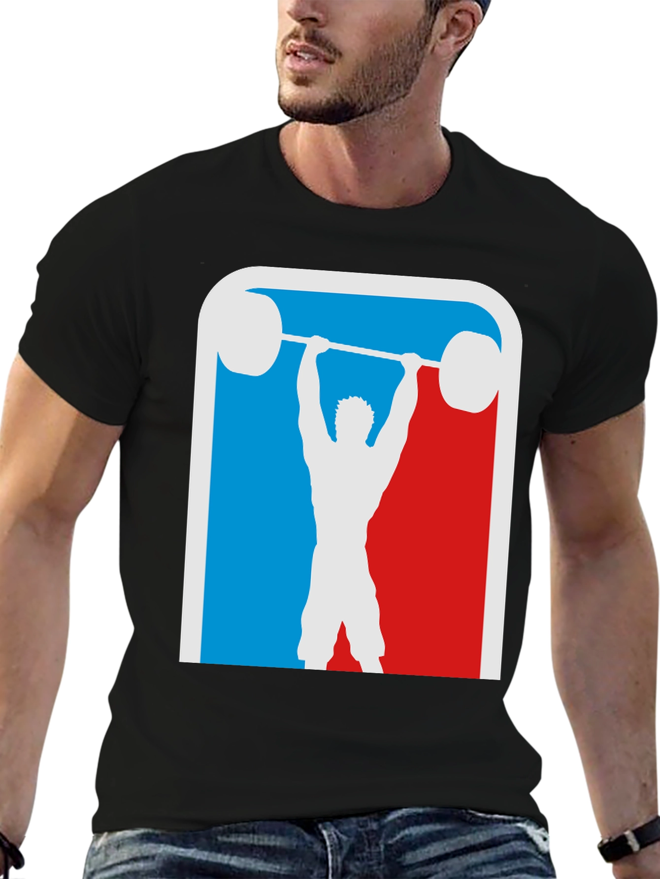 Weightlifting Graphic T-Shirt - Powerlifting Gym Tee