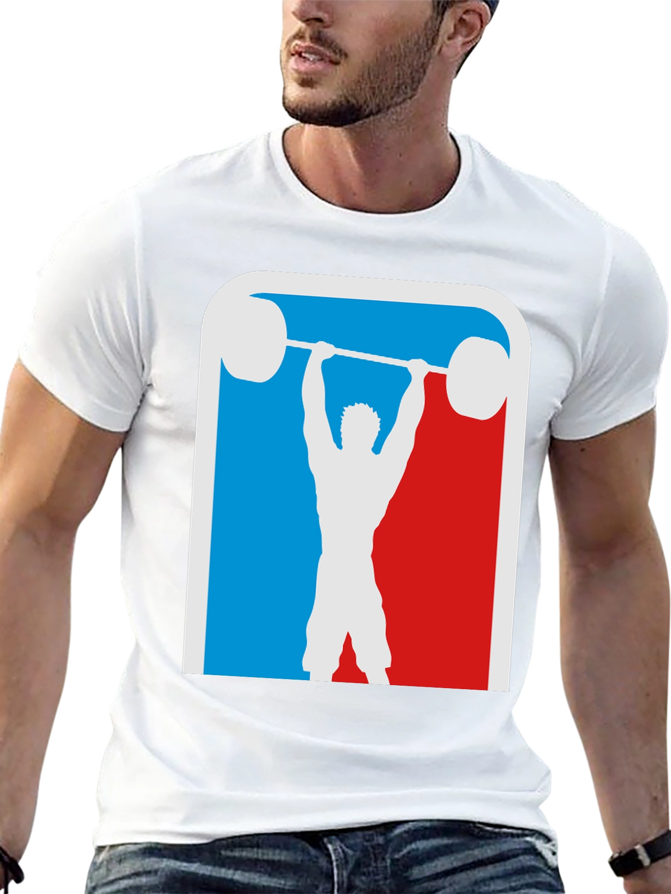 Weightlifting Graphic T-Shirt - Powerlifting Gym Tee