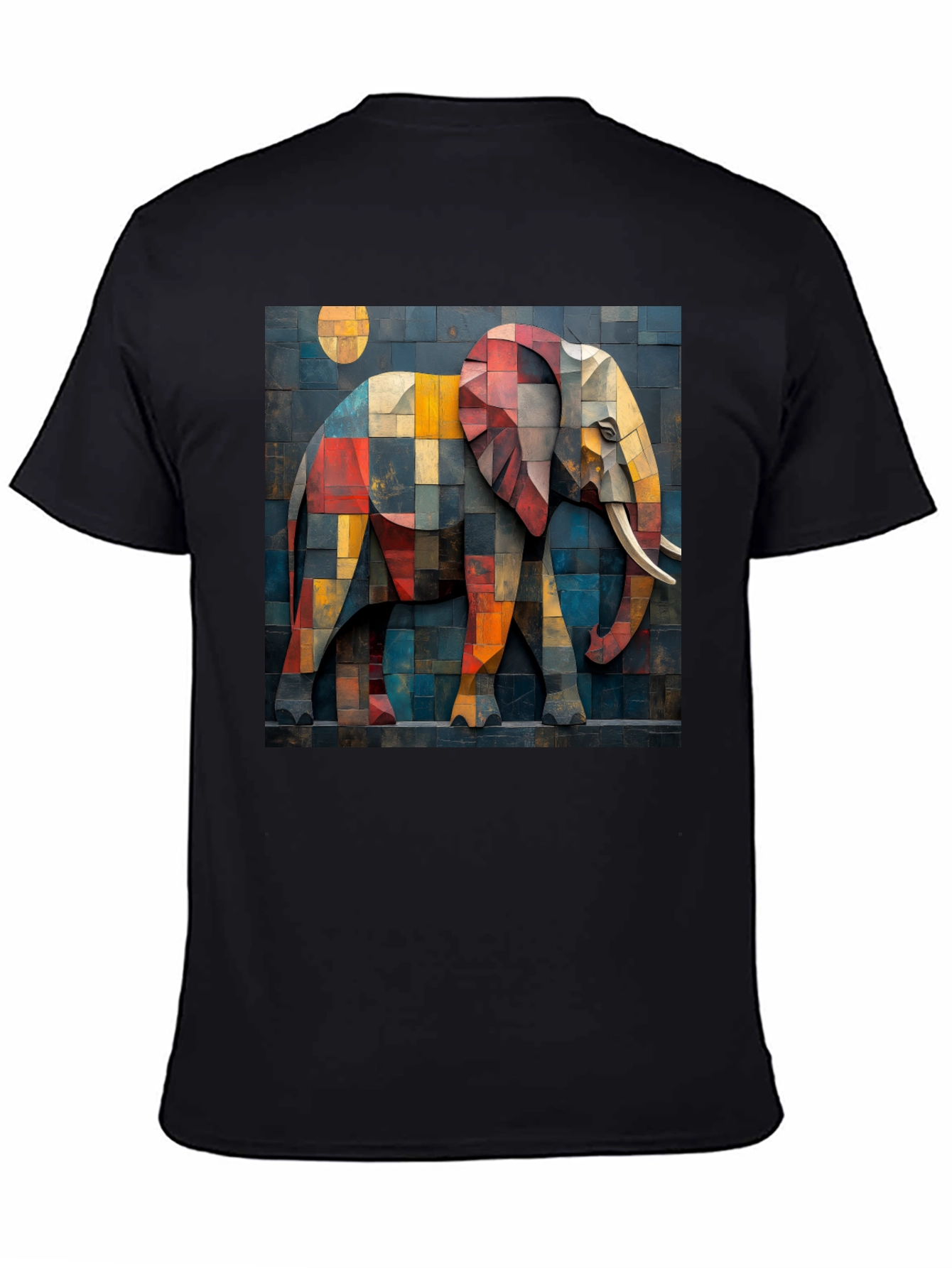 Abstract Elephant Graphic Tee