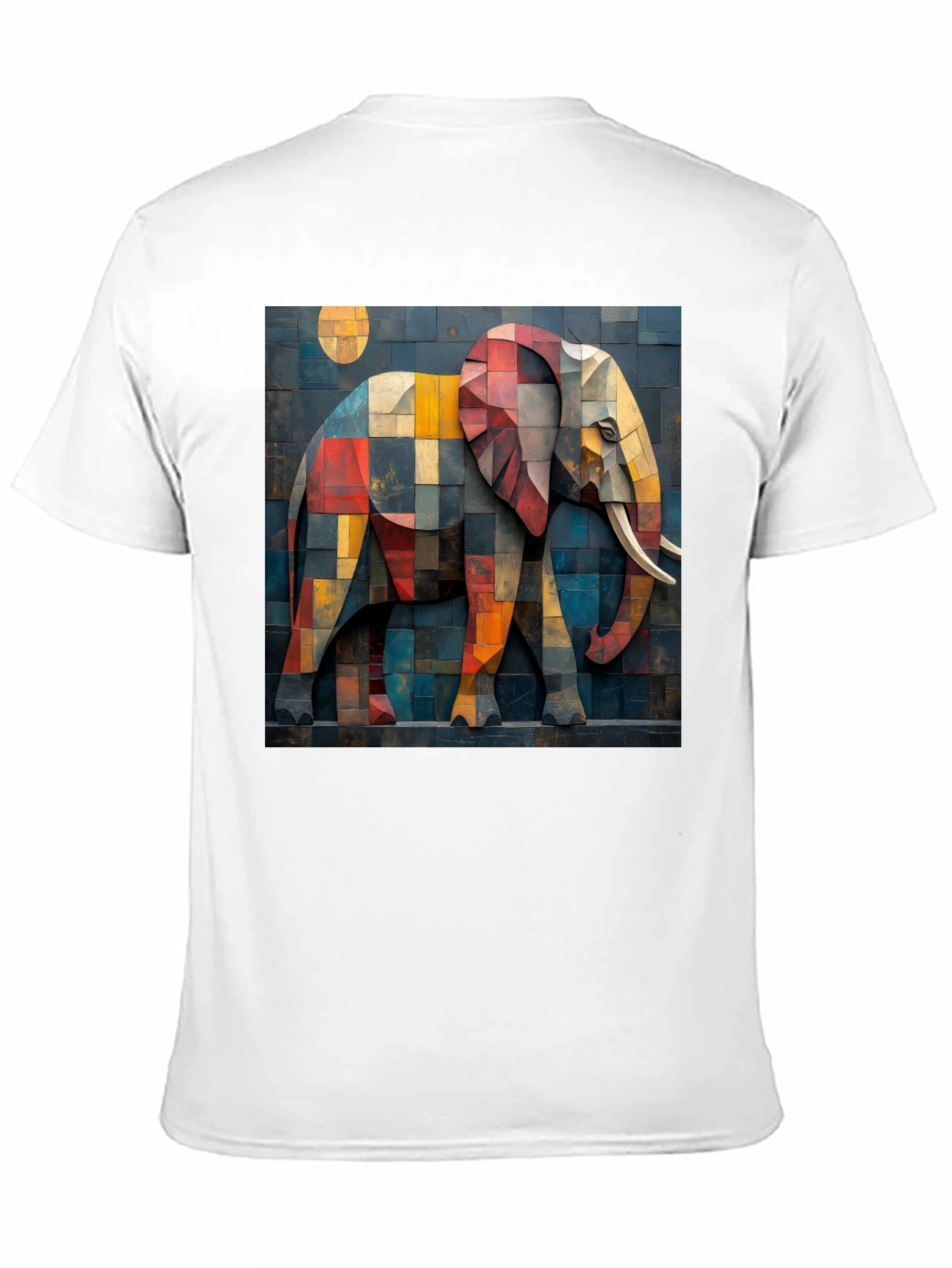 Abstract Elephant Graphic Tee