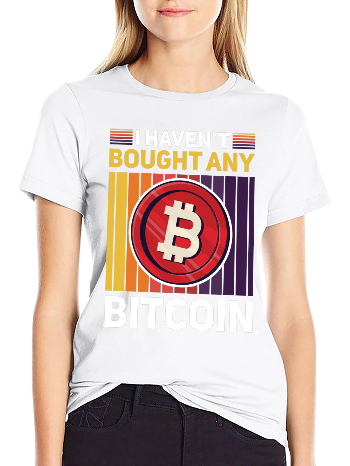 Funny Bitcoin T-Shirt - I Havent Bought Any