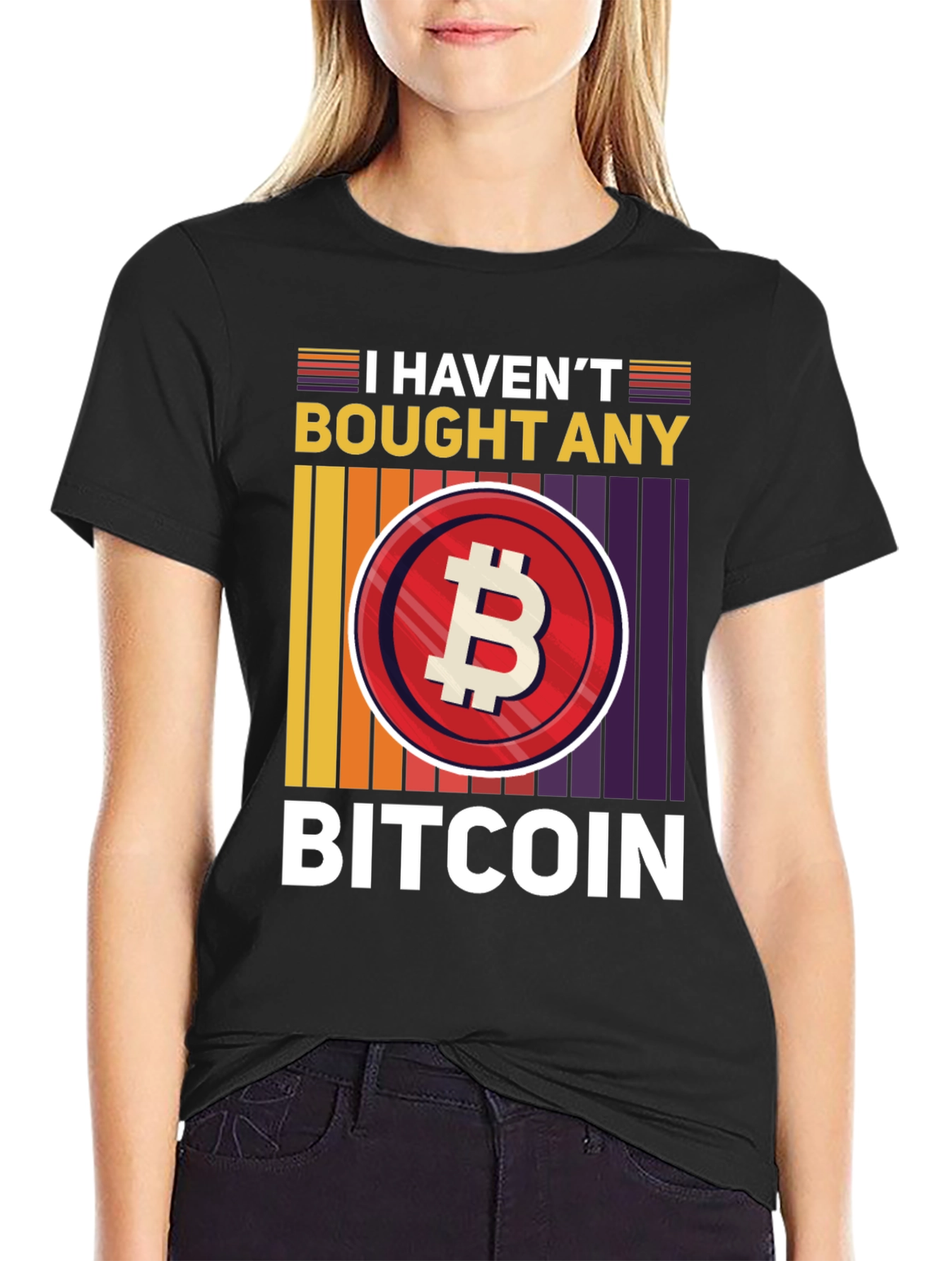 Funny Bitcoin T-Shirt - I Havent Bought Any