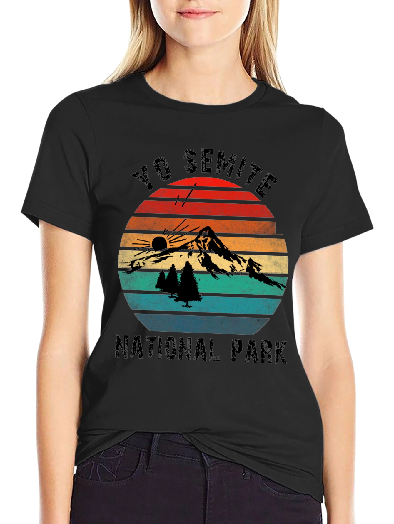 Retro Yosemite National Park T-Shirt