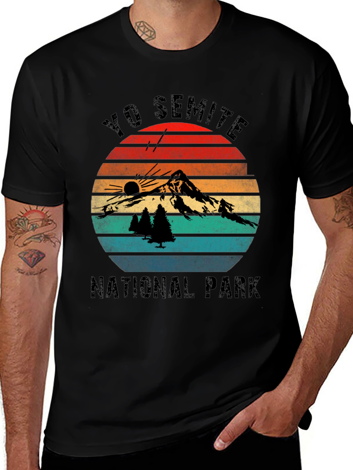 Retro Yosemite National Park T-Shirt