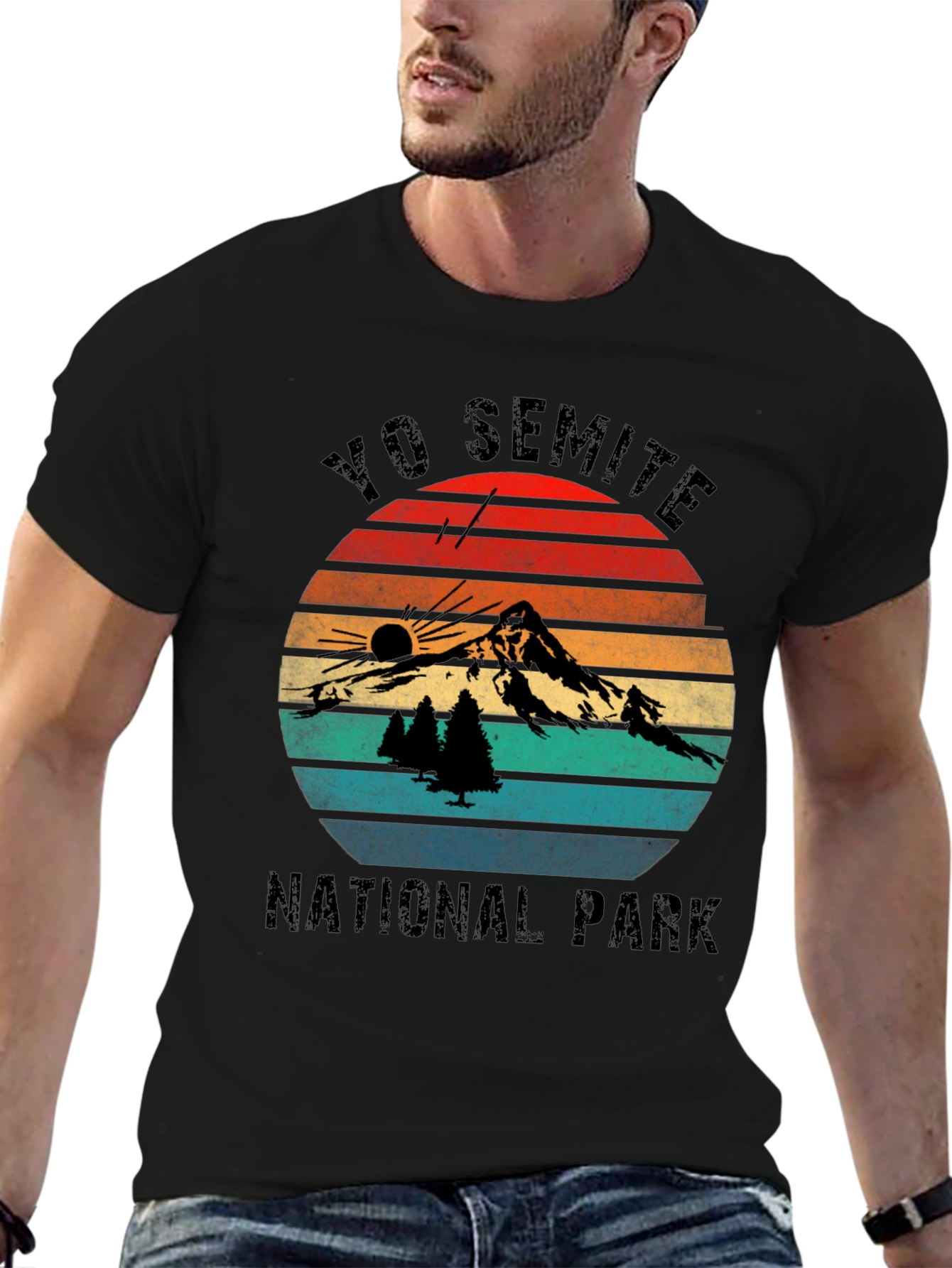 Retro Yosemite National Park T-Shirt