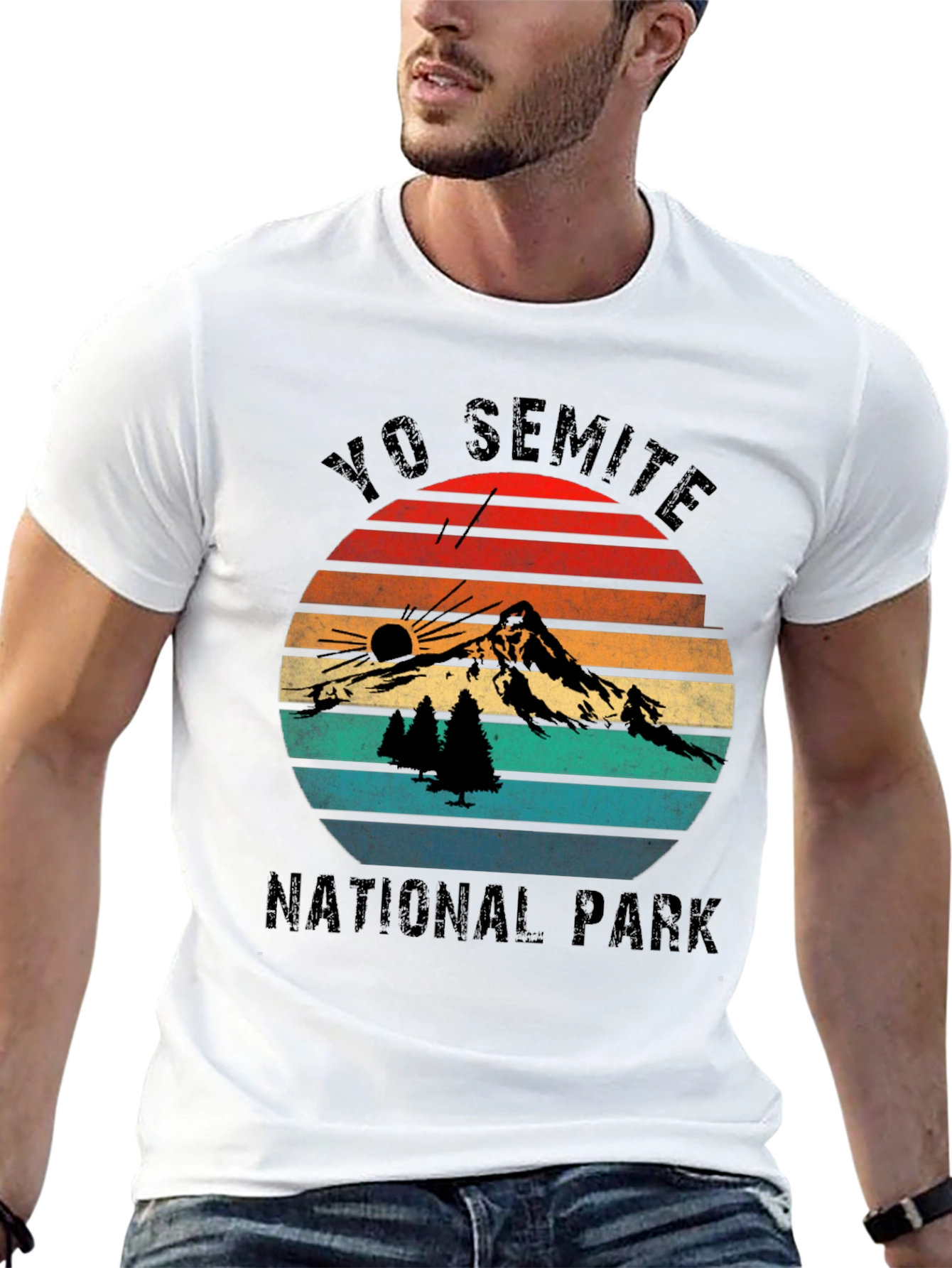 Retro Yosemite National Park T-Shirt