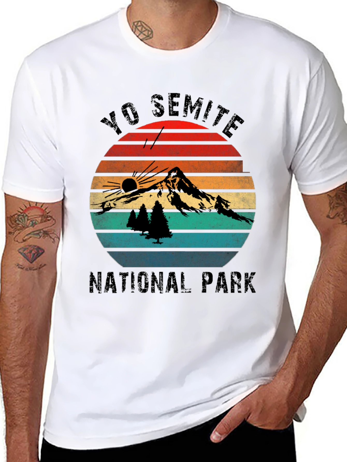 Retro Yosemite National Park T-Shirt