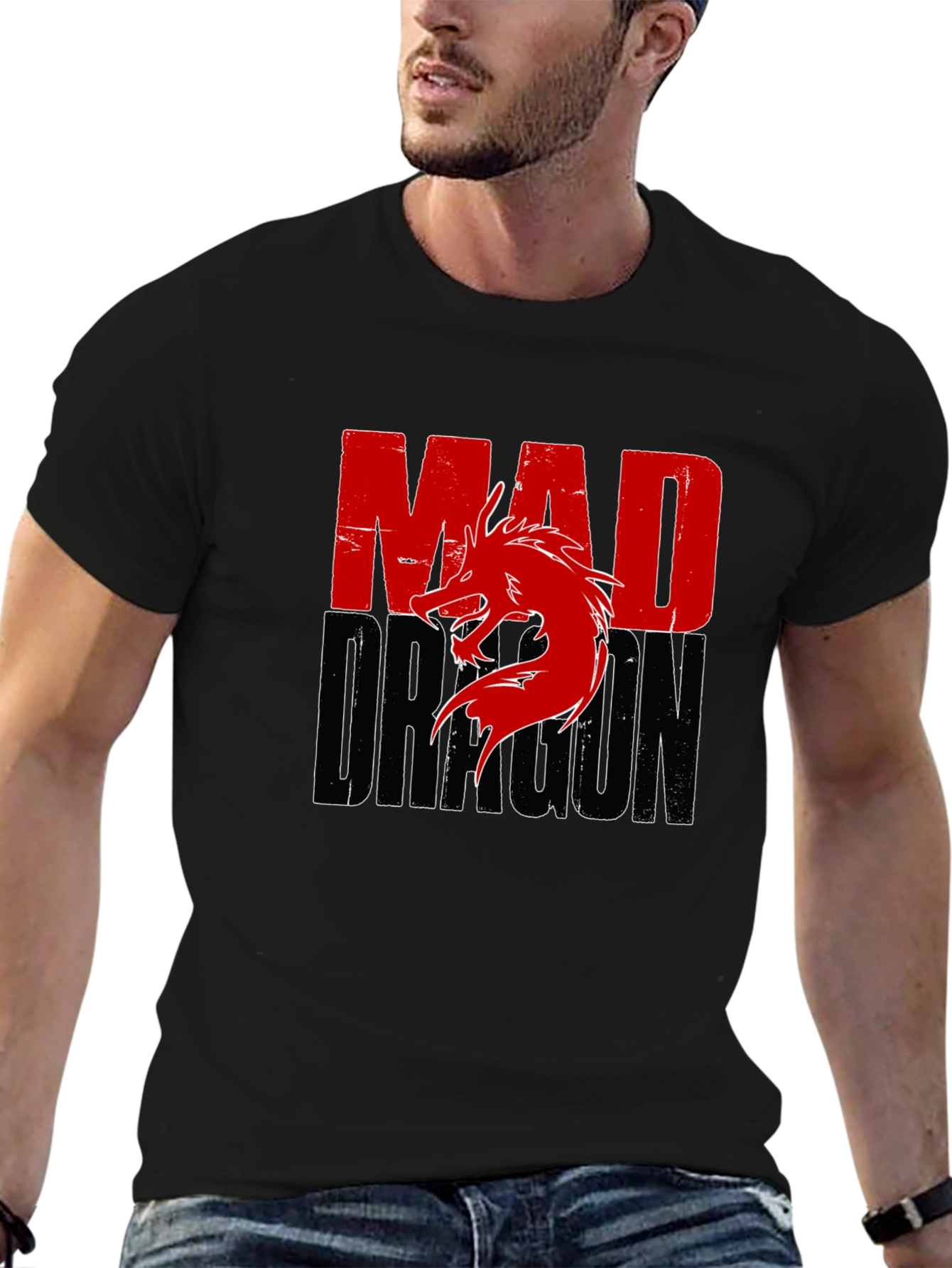 Mad Dragon Graphic T-Shirt