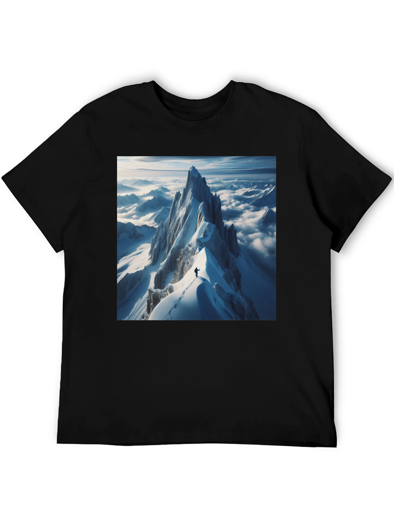 Mountain Peak Climber Graphic Tee