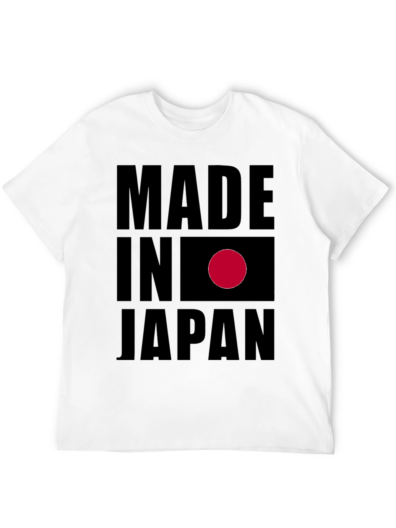 Made in Japan Graphic Tee - Stylish Cotton T-Shirt
