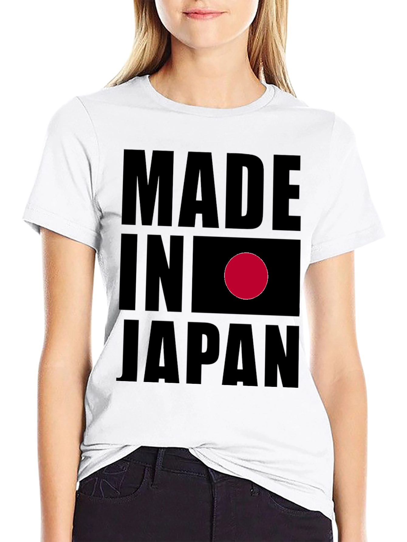 Made in Japan Graphic Tee - Stylish Cotton T-Shirt