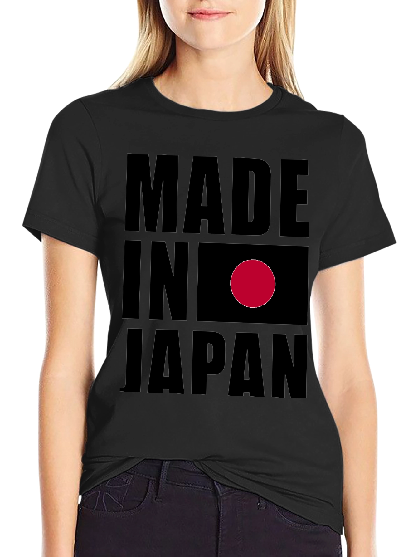 Made in Japan Graphic Tee - Stylish Cotton T-Shirt