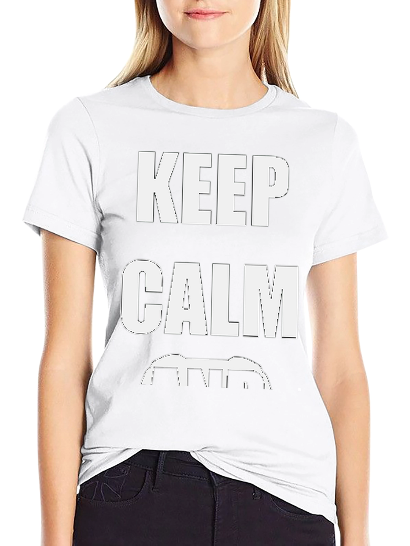 Keep Calm T-Shirt Funny California Bear Republic Tee