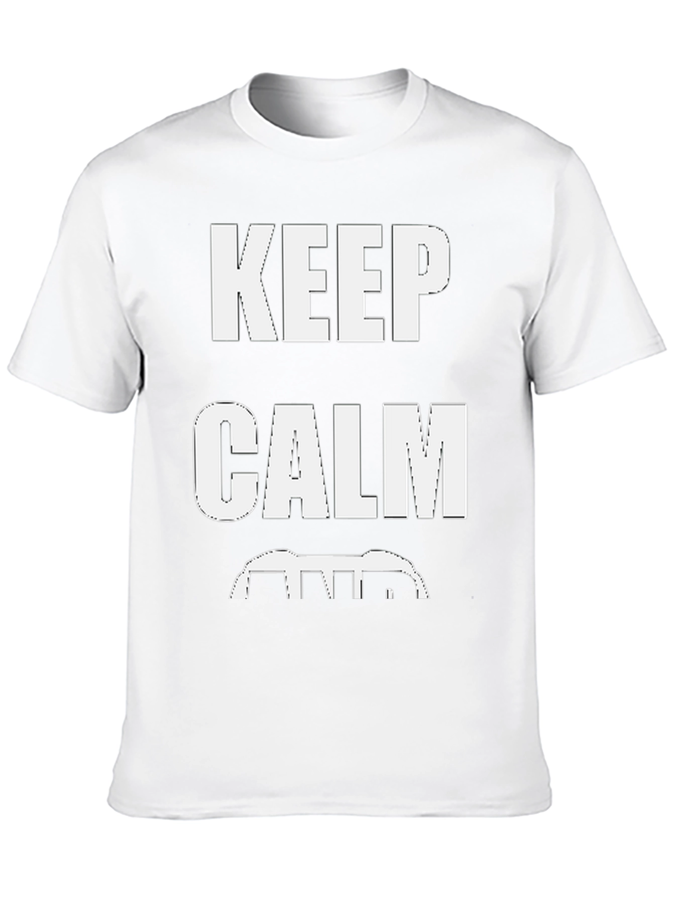 Keep Calm T-Shirt Funny California Bear Republic Tee