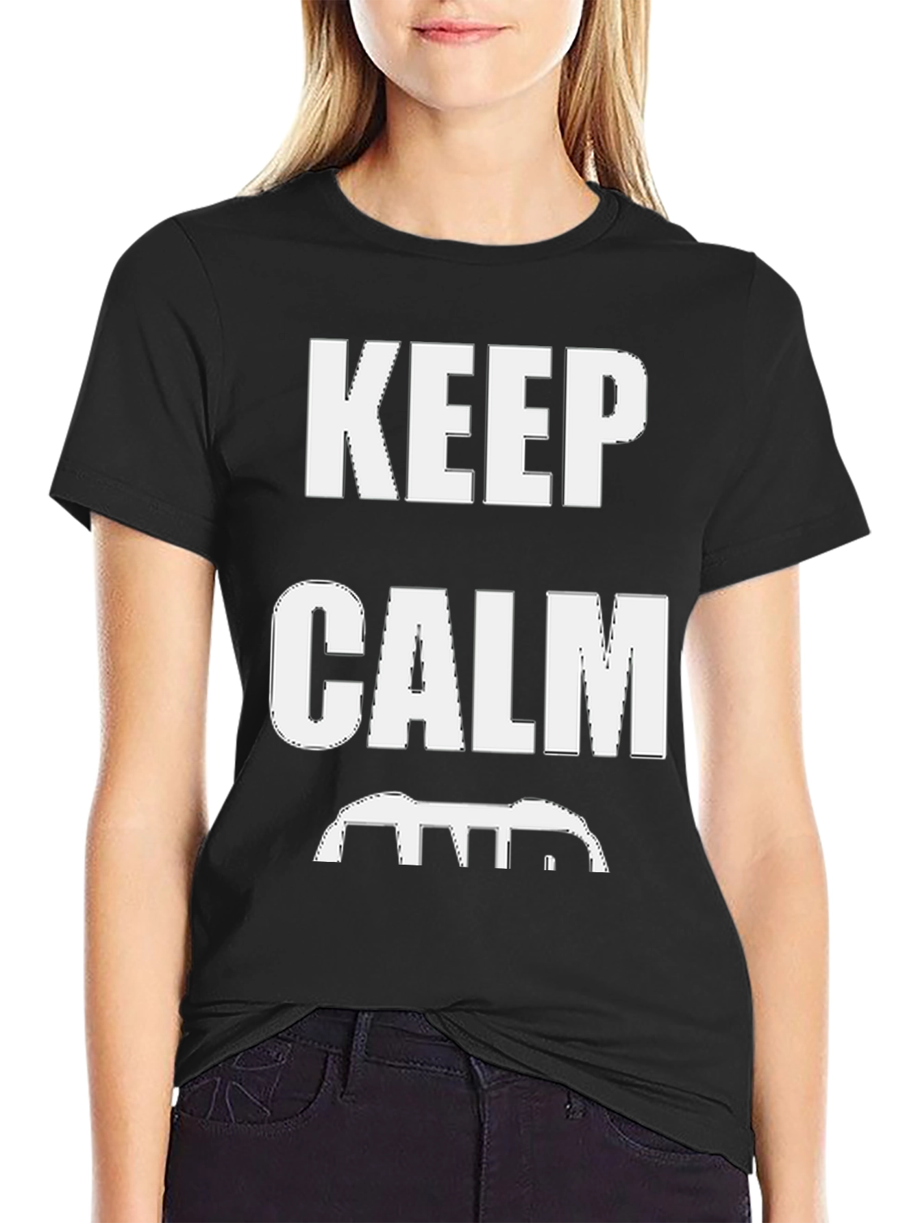 Keep Calm T-Shirt Funny California Bear Republic Tee