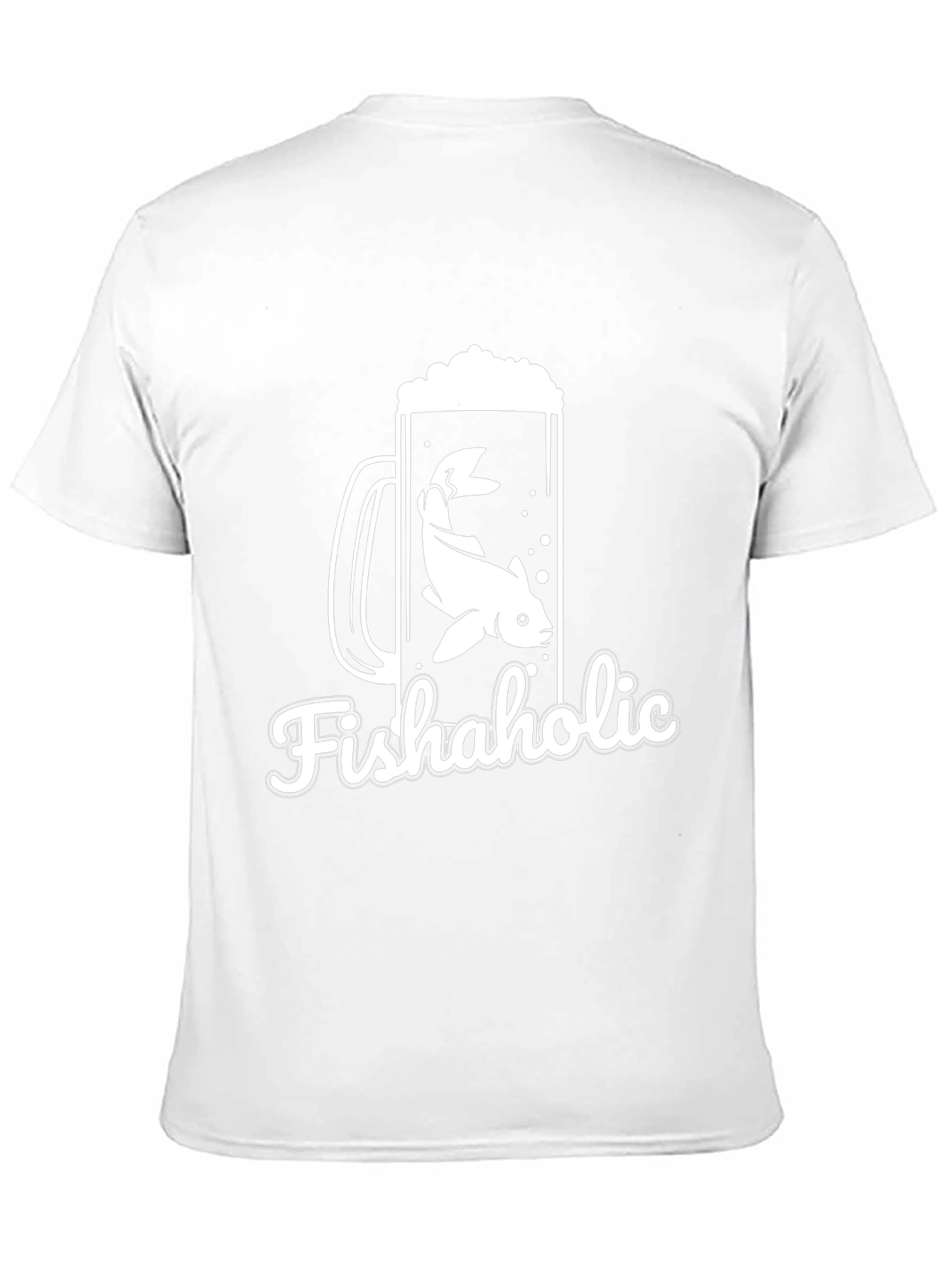 Fishaholic Graphic Tee - Black