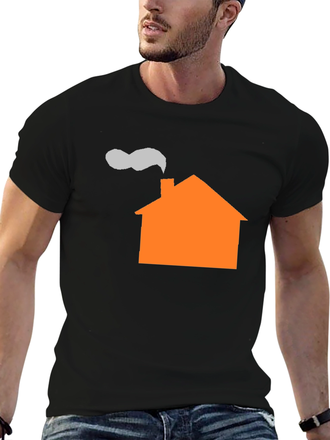 House Graphic T-Shirt - Unique Design