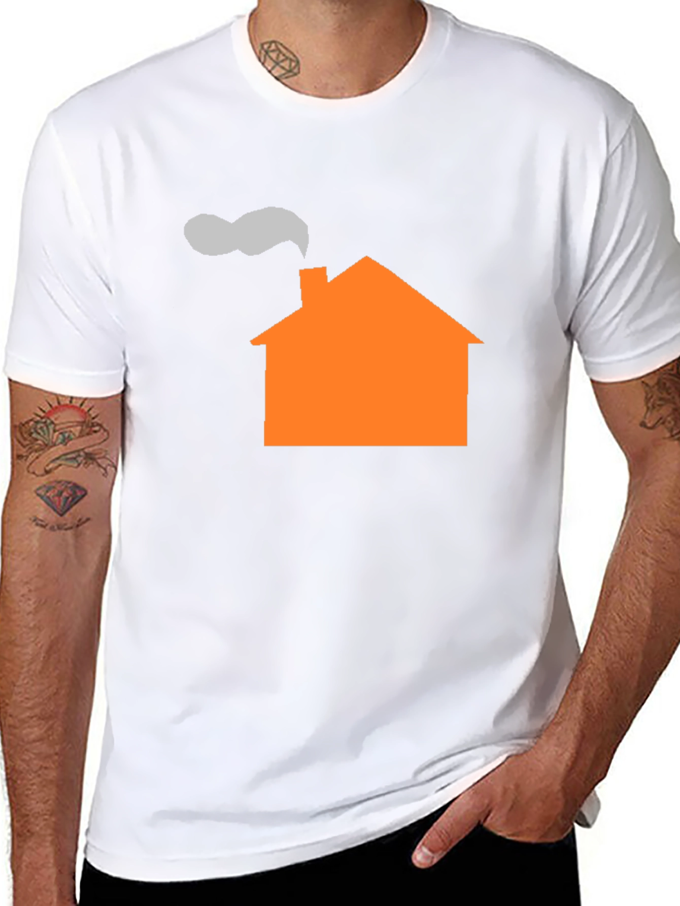 House Graphic T-Shirt - Unique Design