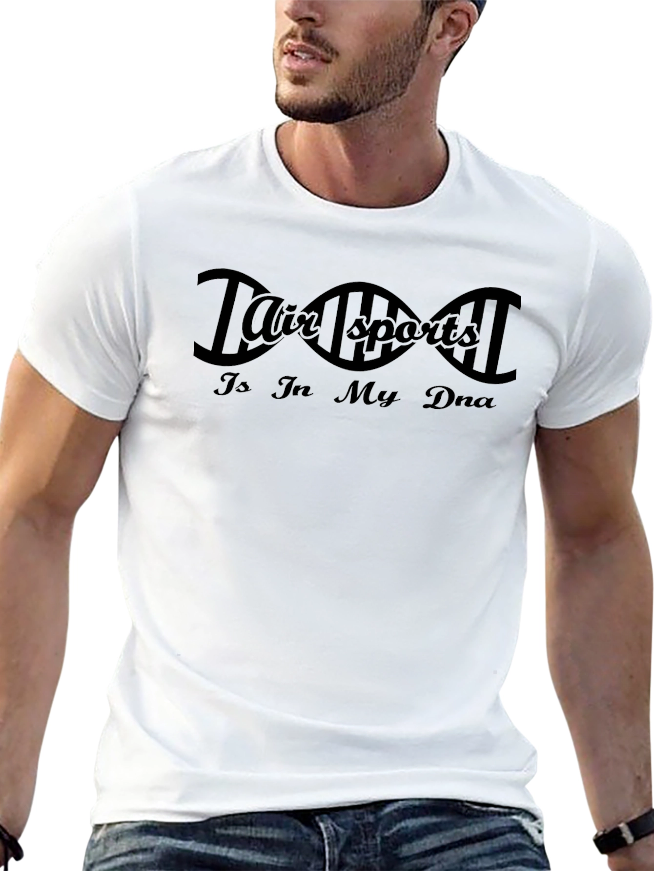 Air Sports DNA Black T-Shirt