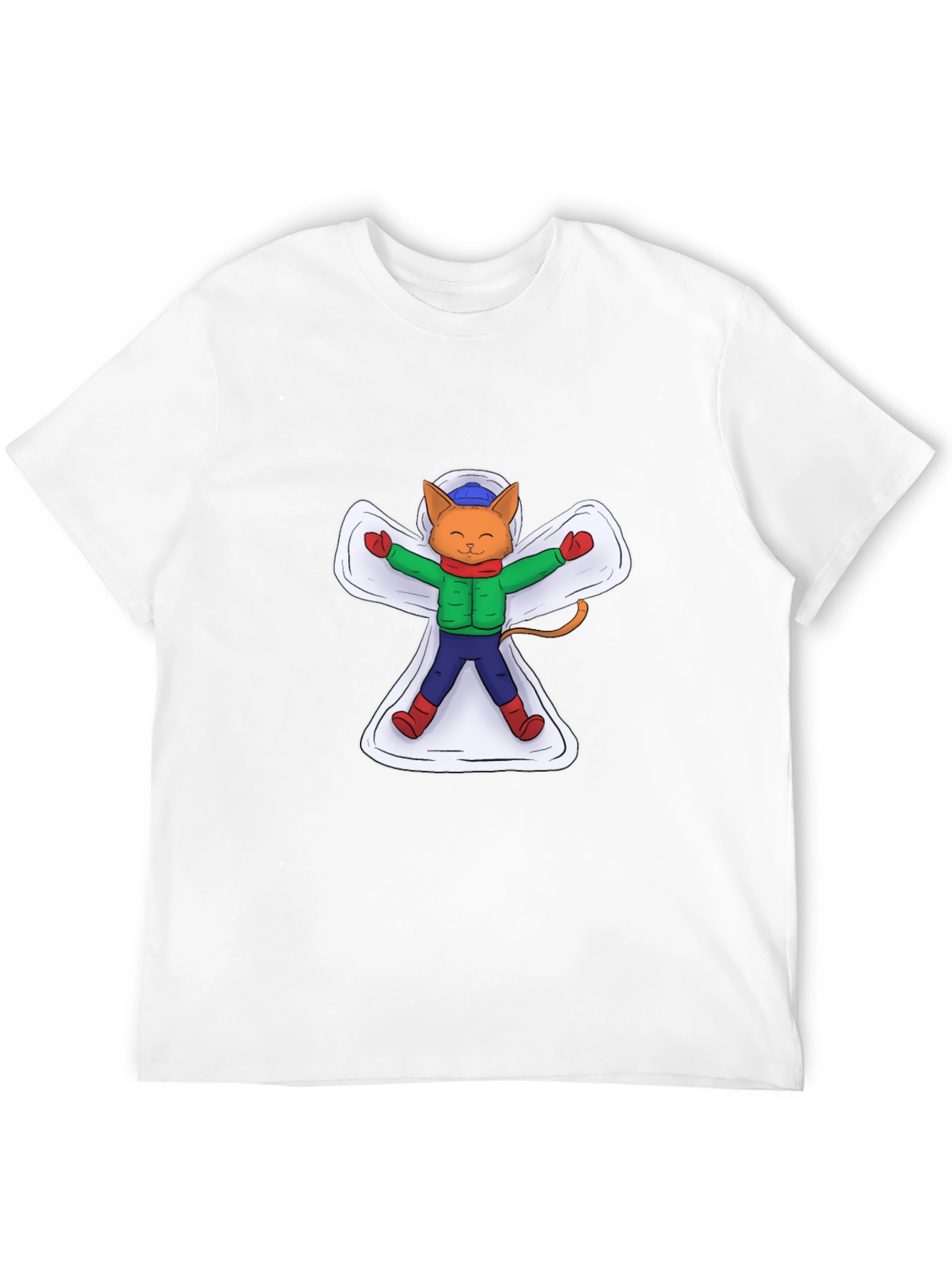 Snow Angel Cat T-Shirt