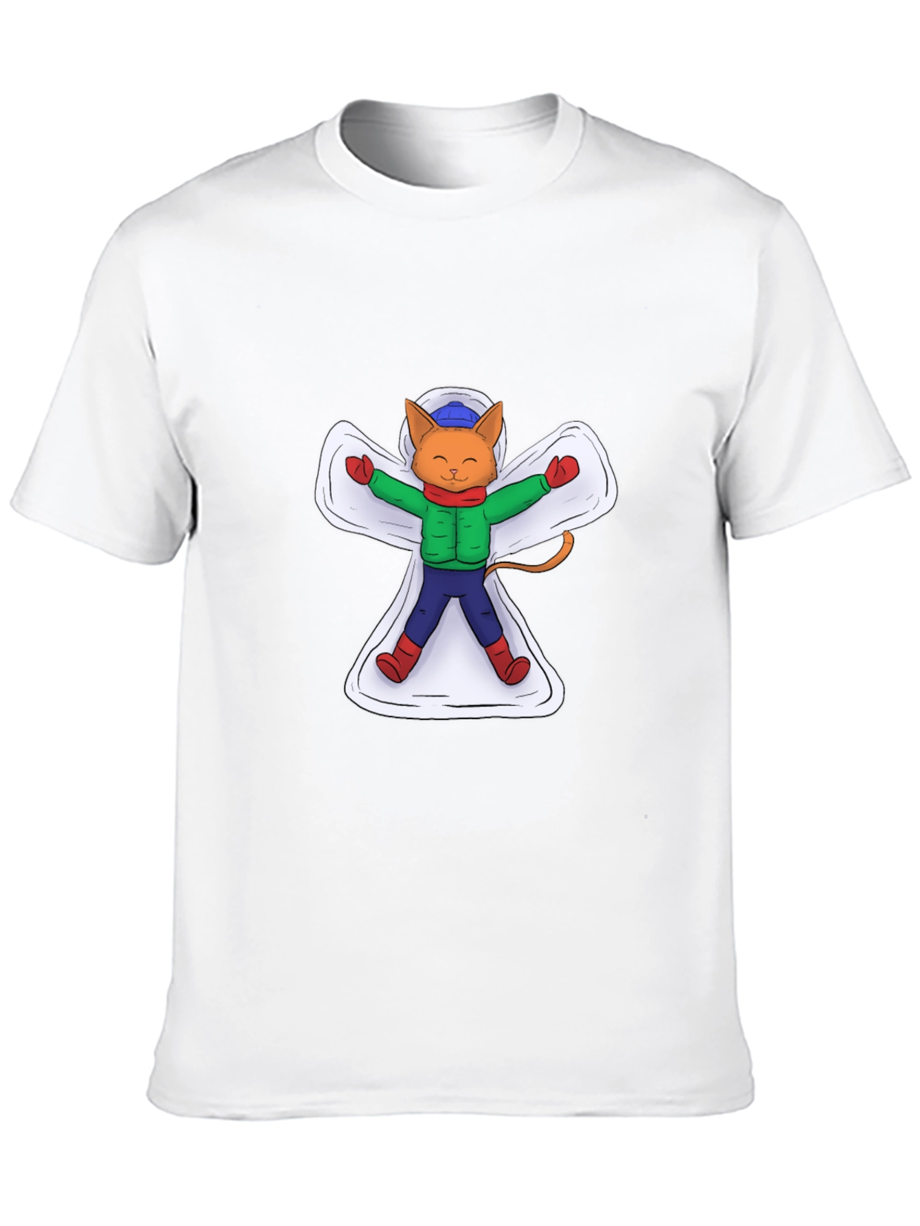 Snow Angel Cat T-Shirt