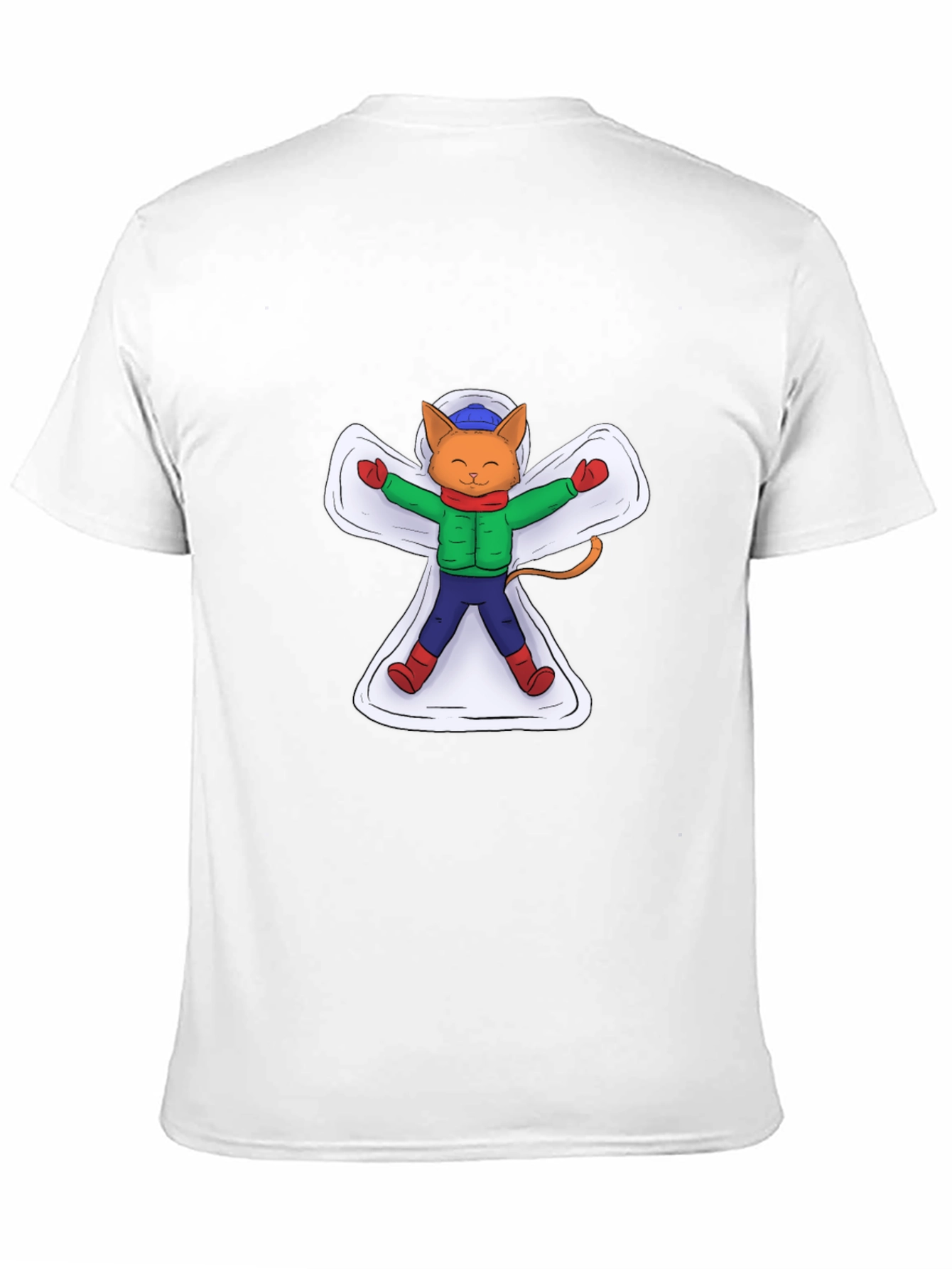 Snow Angel Cat T-Shirt