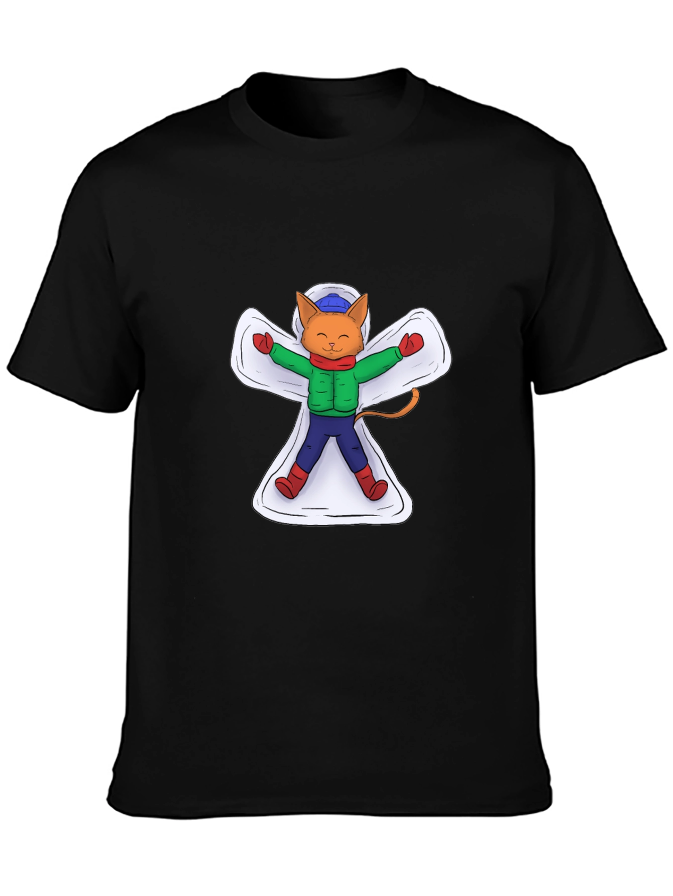 Snow Angel Cat T-Shirt