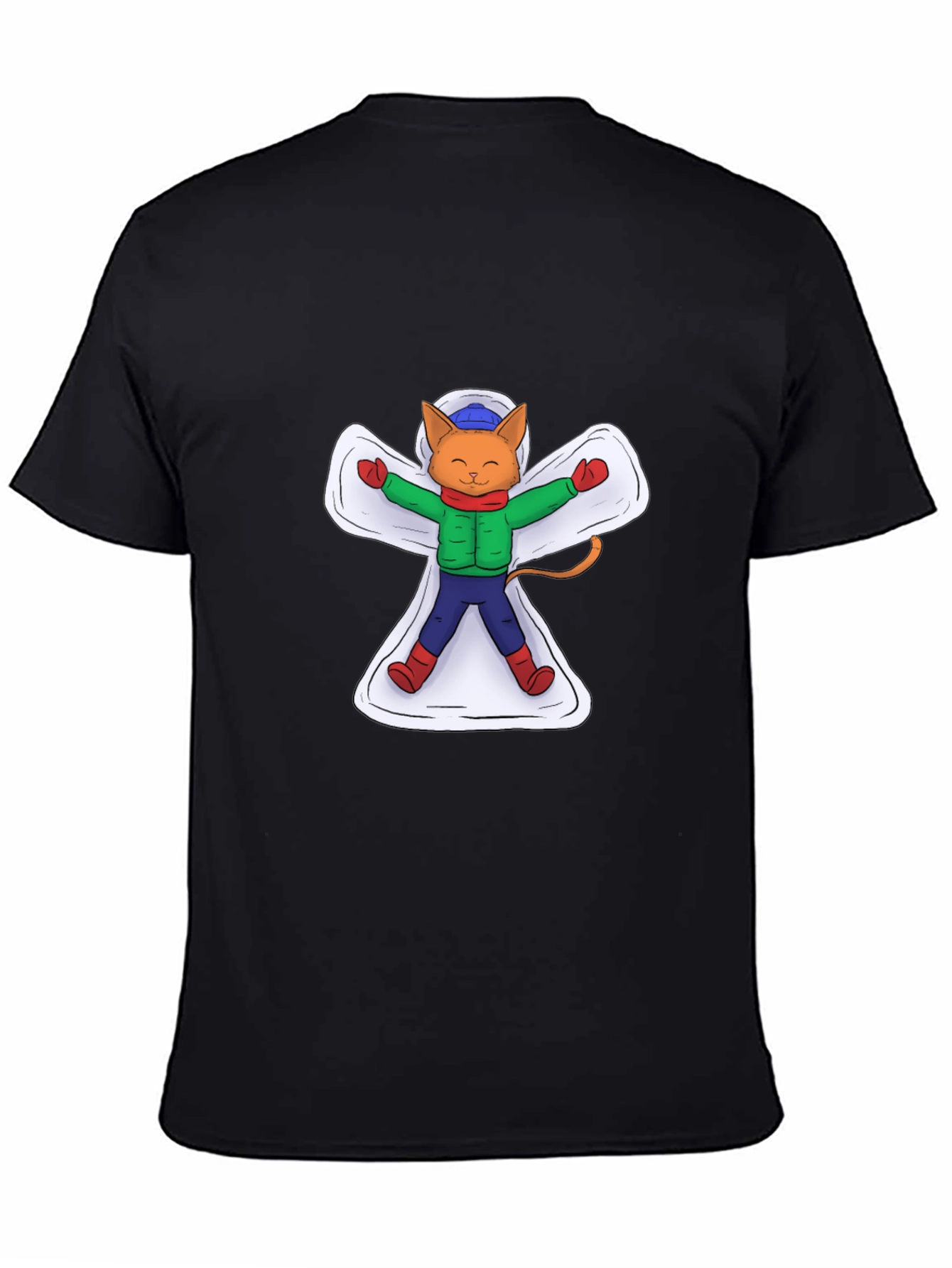 Snow Angel Cat T-Shirt