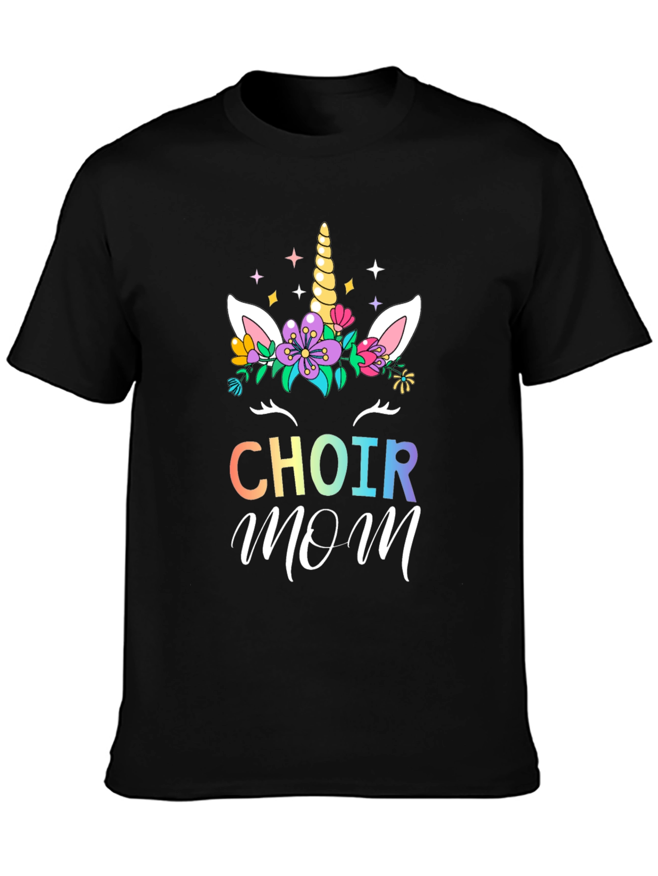 Choir Mom Unicorn Graphic T-Shirt