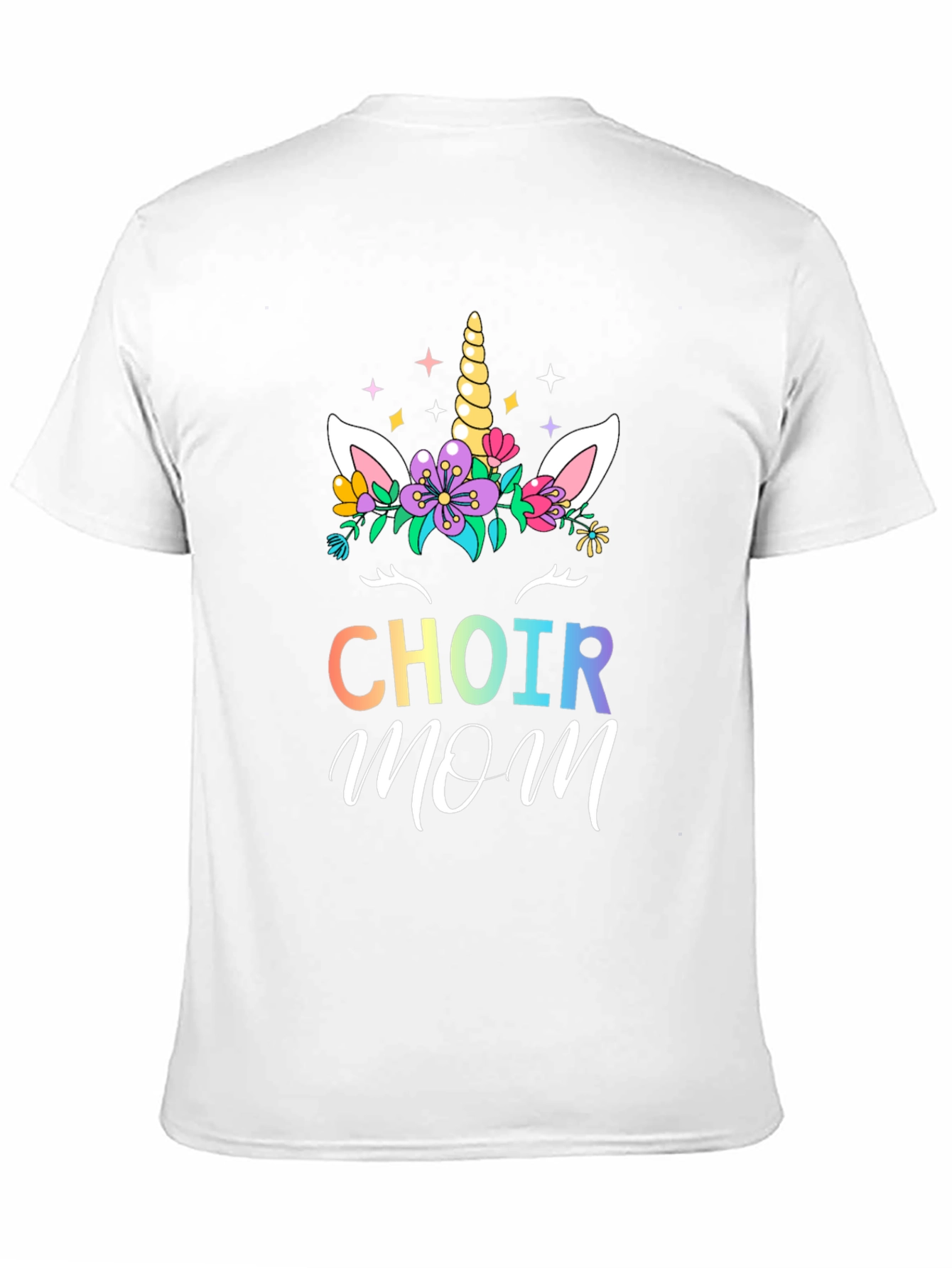 Choir Mom Unicorn Graphic T-Shirt