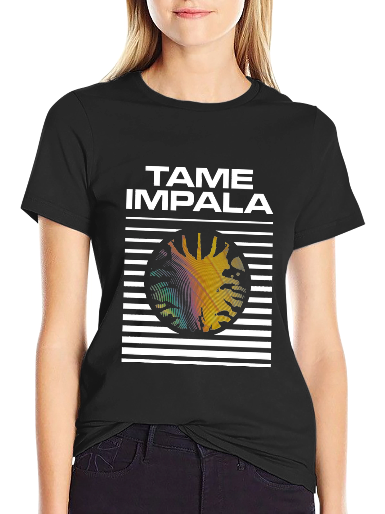 Tame Impala Black Graphic T-Shirt