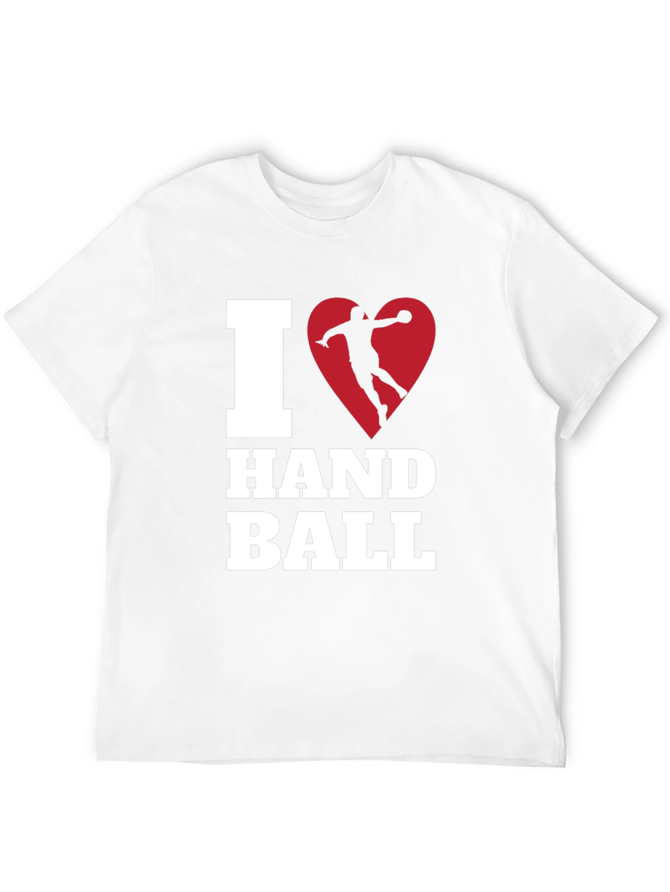 I Heart Handball T-Shirt - Black