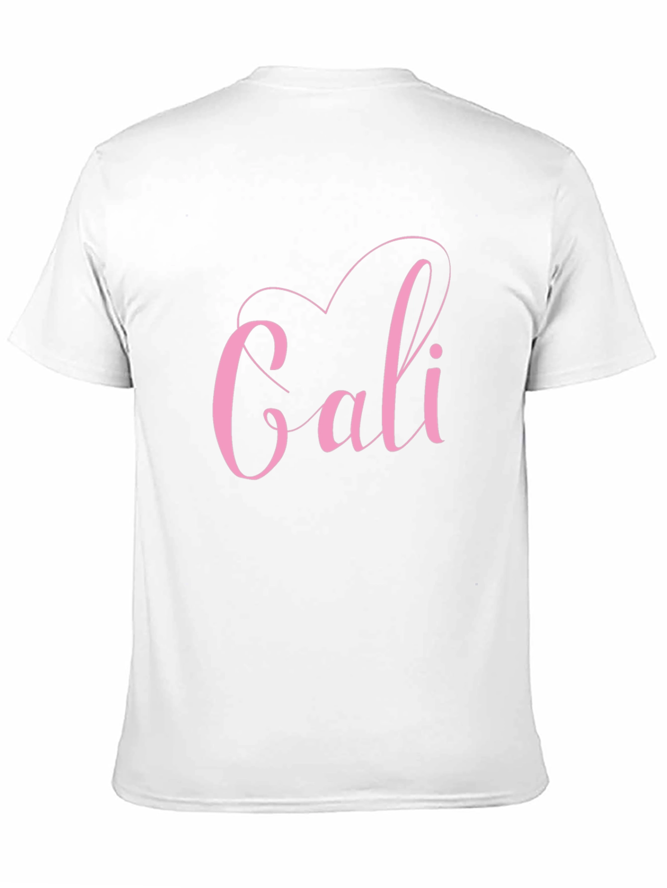 Stylish Cali Heart Graphic Tee - Trendy Black T-Shirt