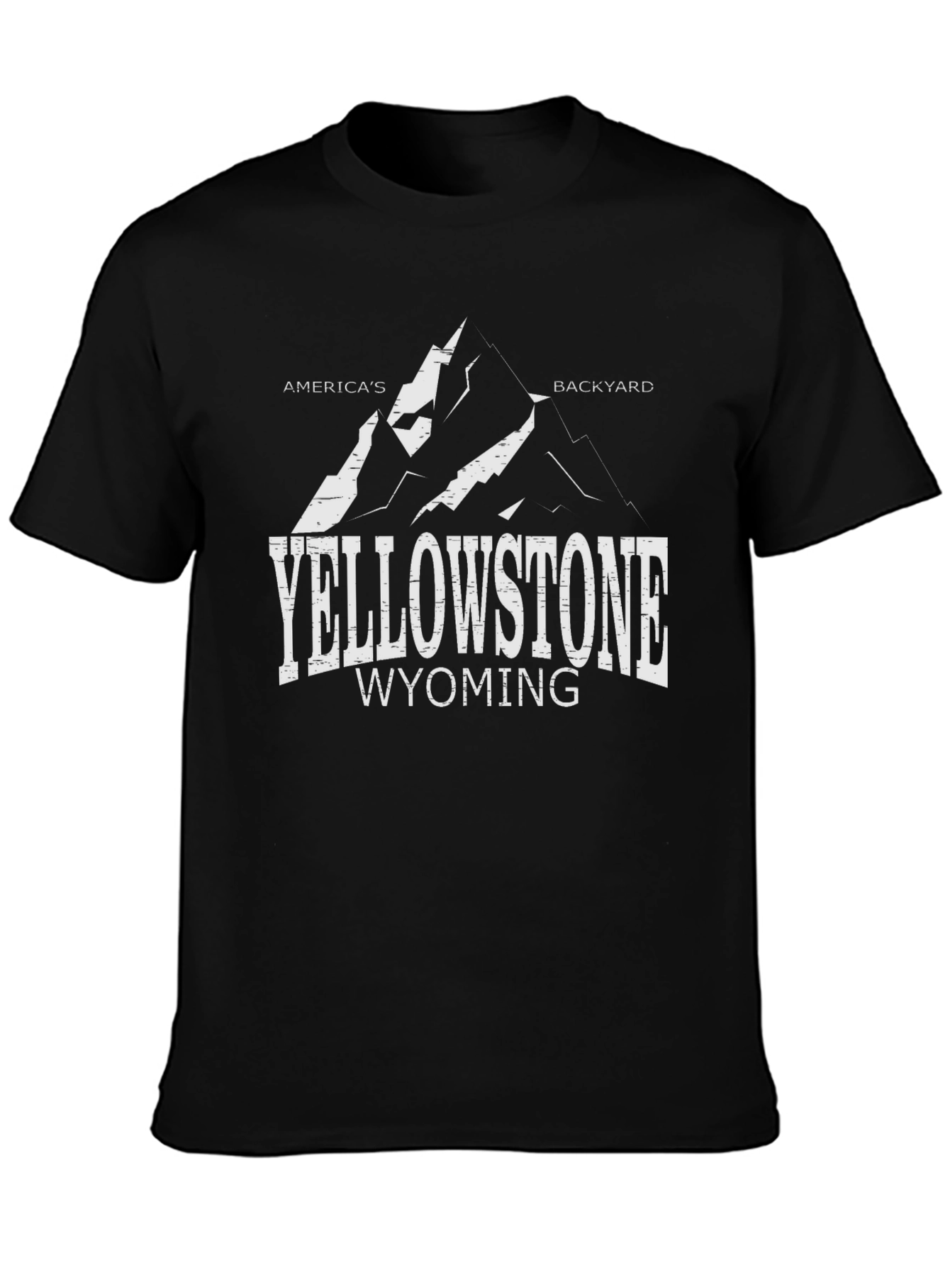 Yellowstone Wyoming Graphic Tee - Americas Backyard T-Shirt