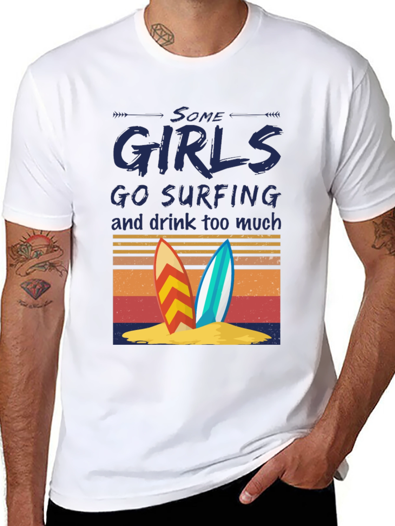 Surf Girl T-Shirt - Beach Lover Tee