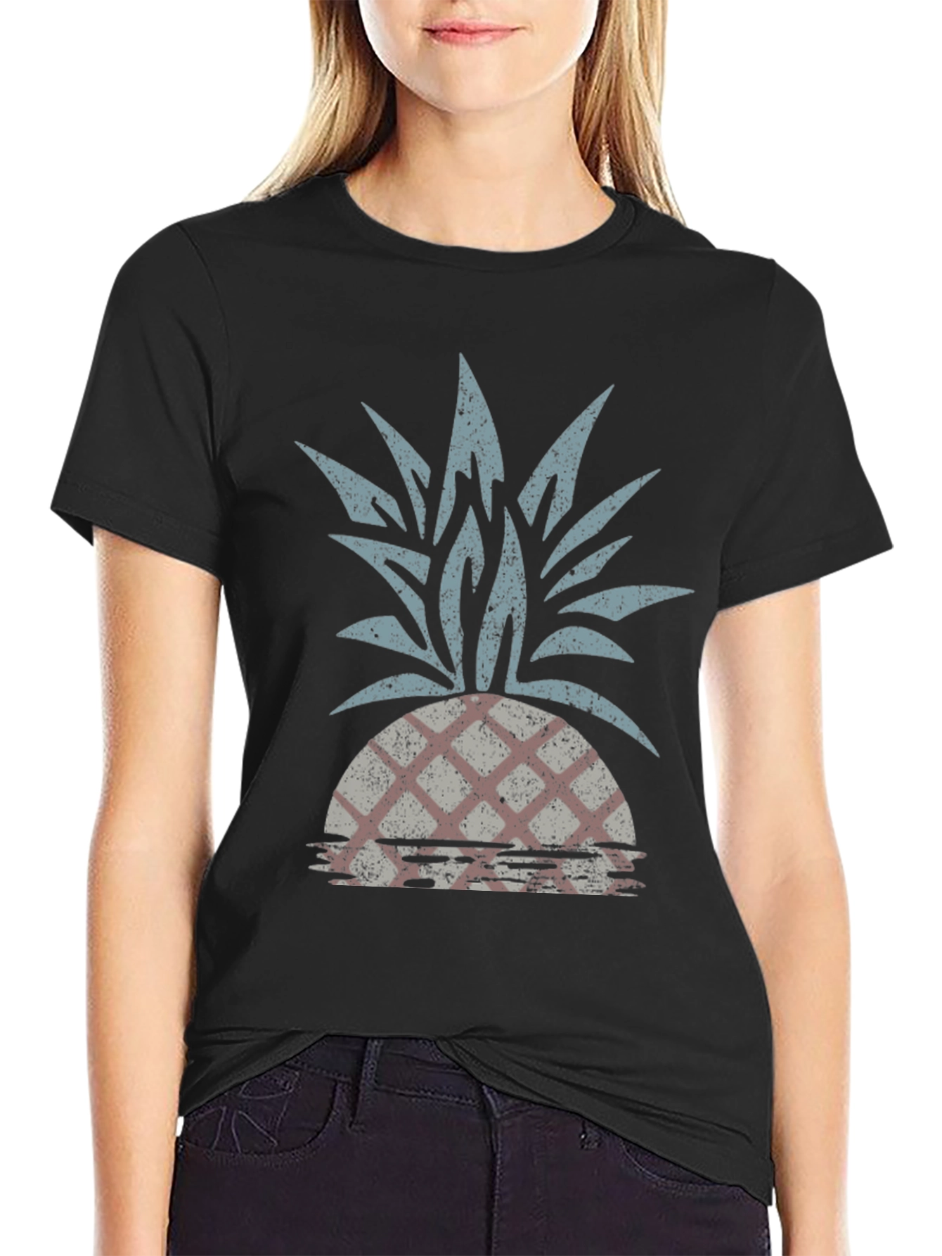 Pineapple Graphic Tee - Island Vibes