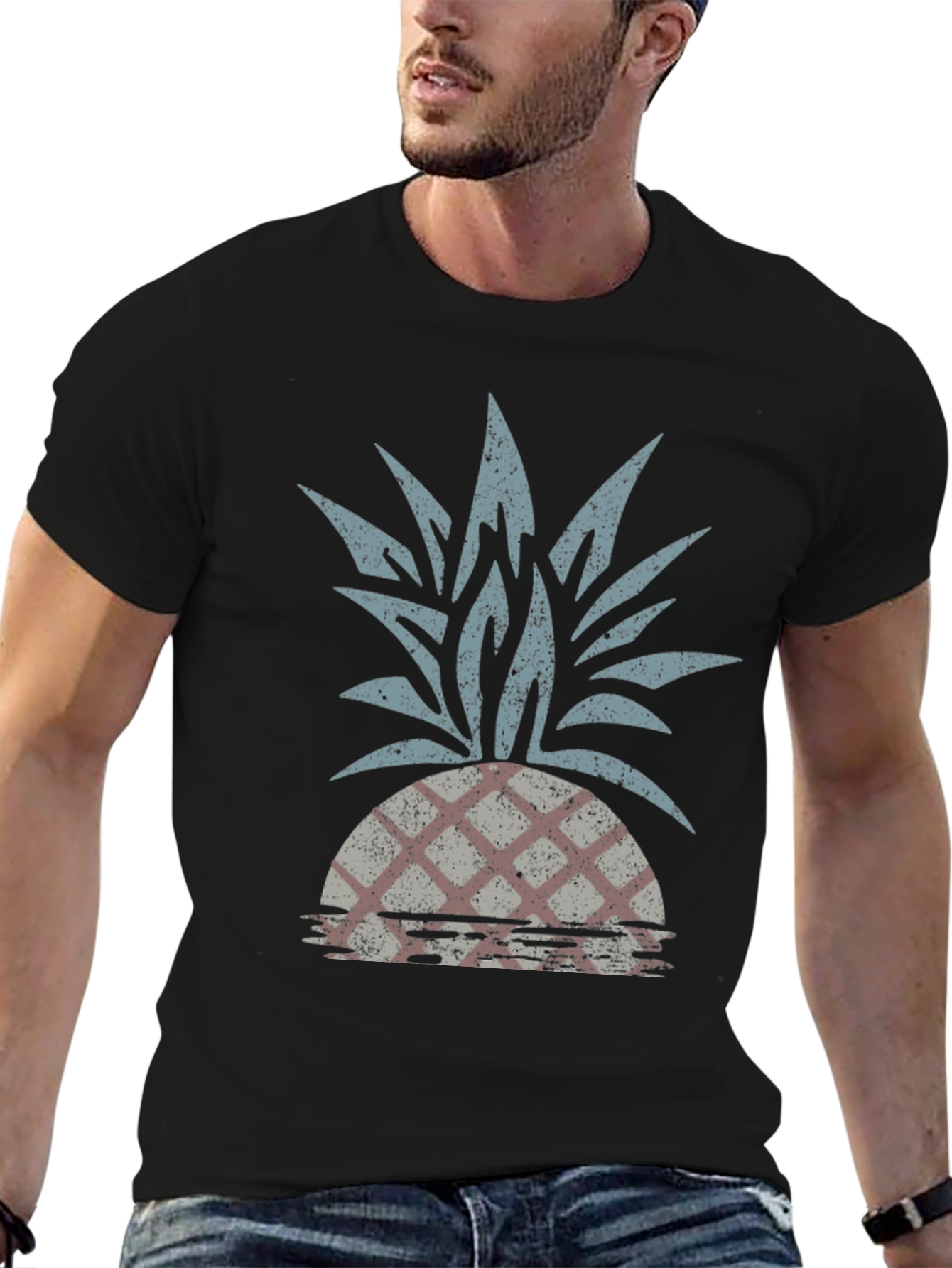 Pineapple Graphic Tee - Island Vibes