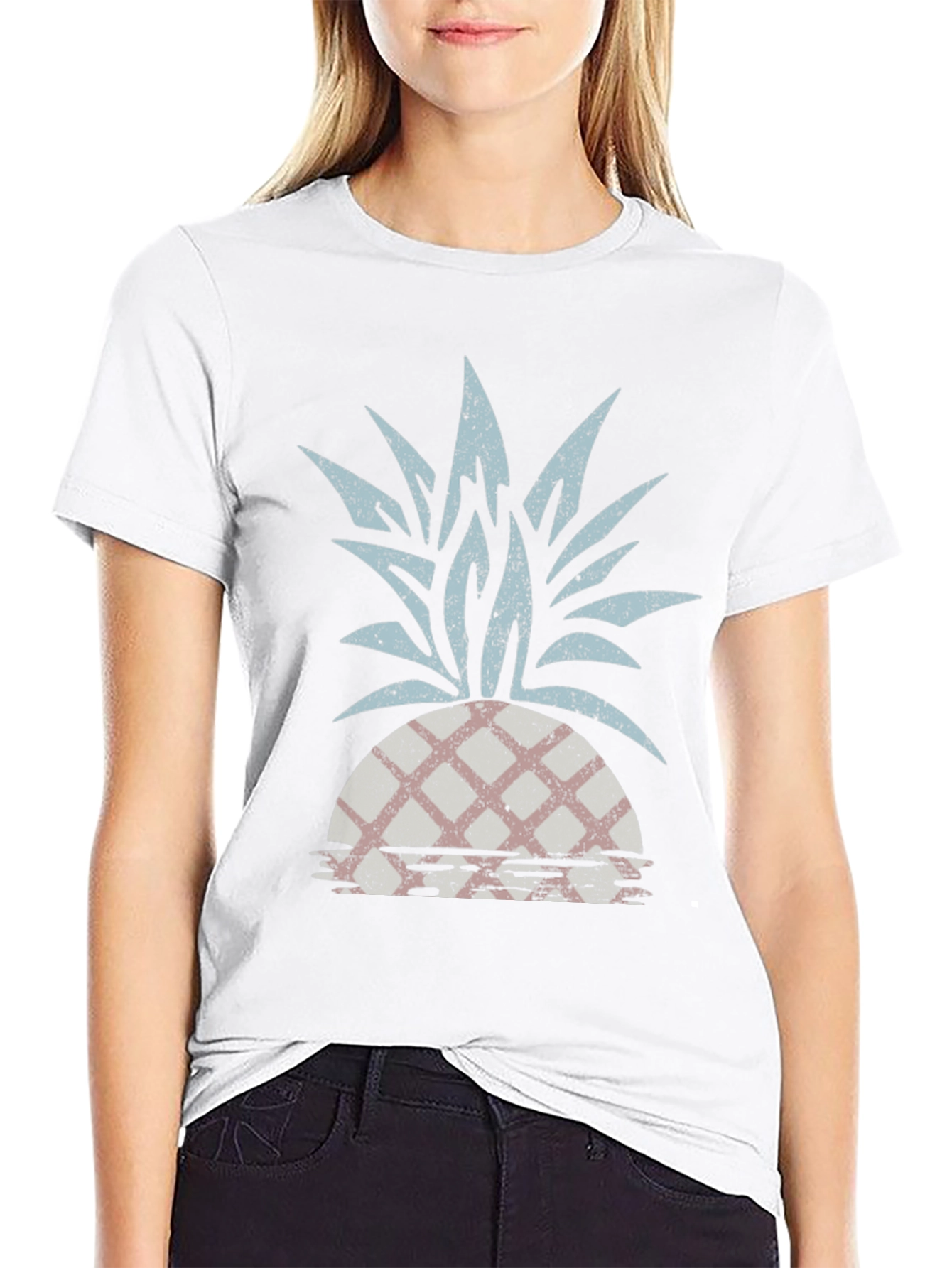 Pineapple Graphic Tee - Island Vibes