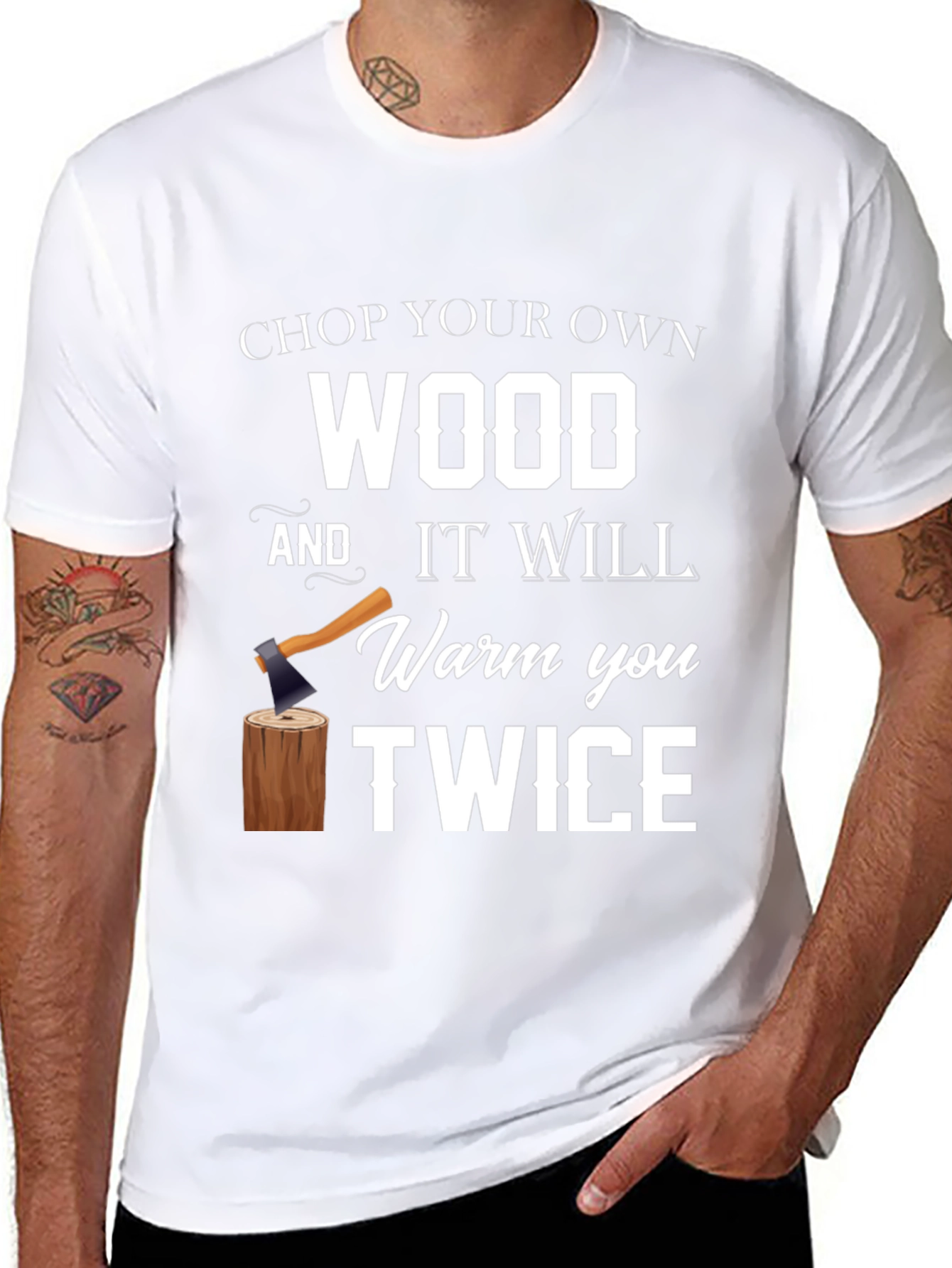 Chop Your Own Wood Graphic Tee