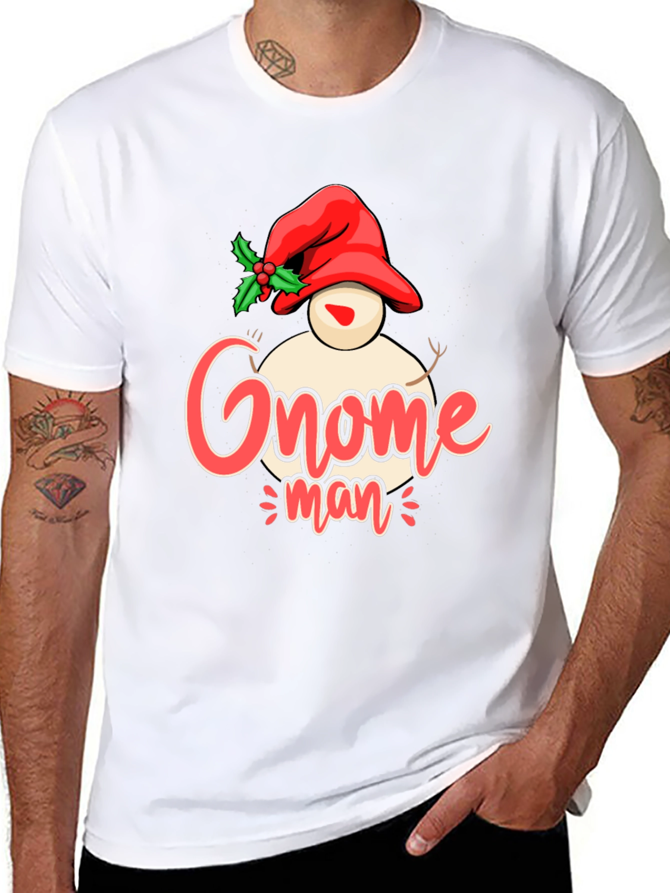 Gnome Man Christmas T-Shirt