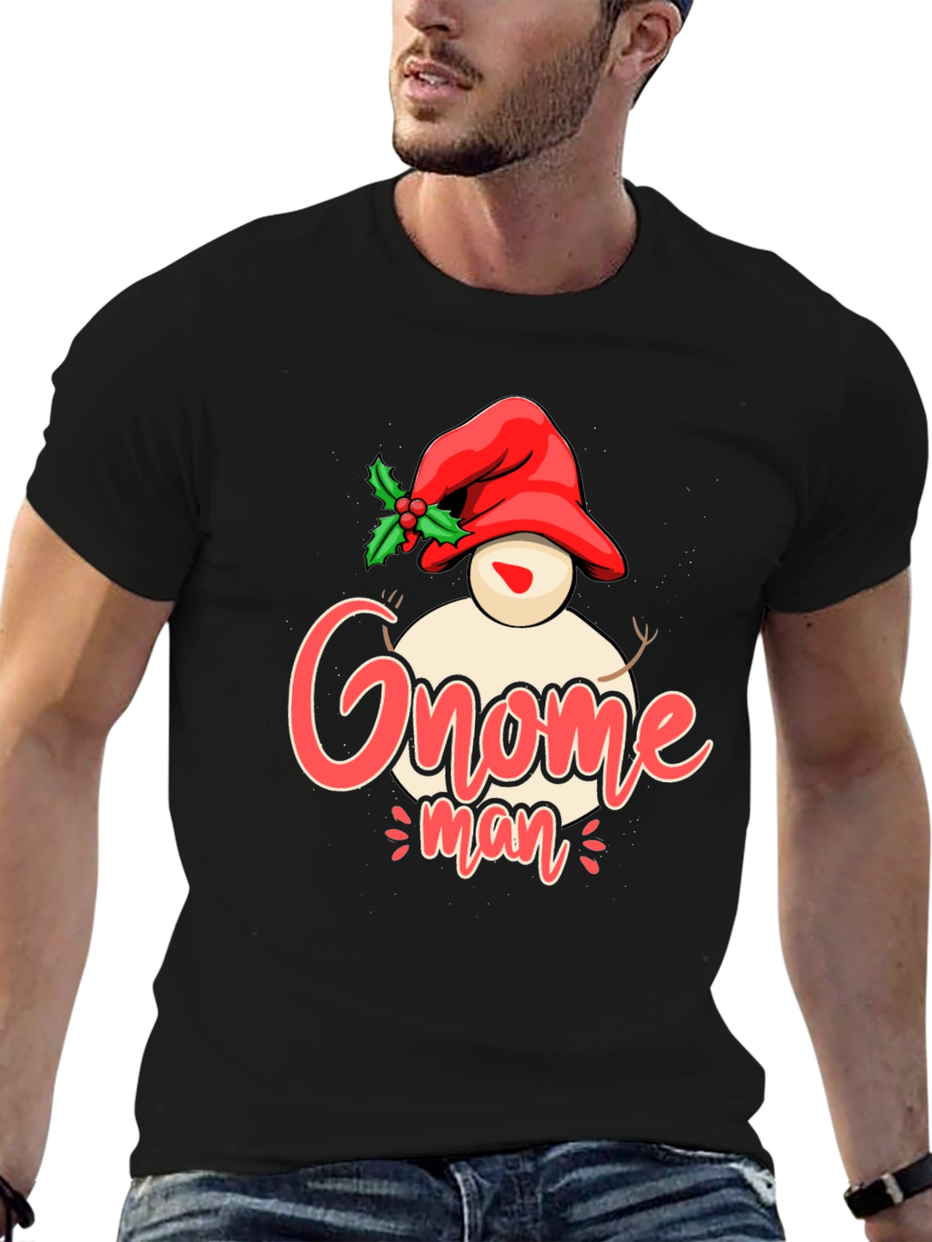 Gnome Man Christmas T-Shirt