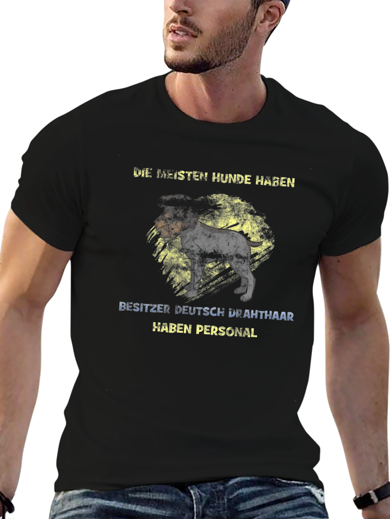 Deutsch Drahthaar Dog T-Shirt